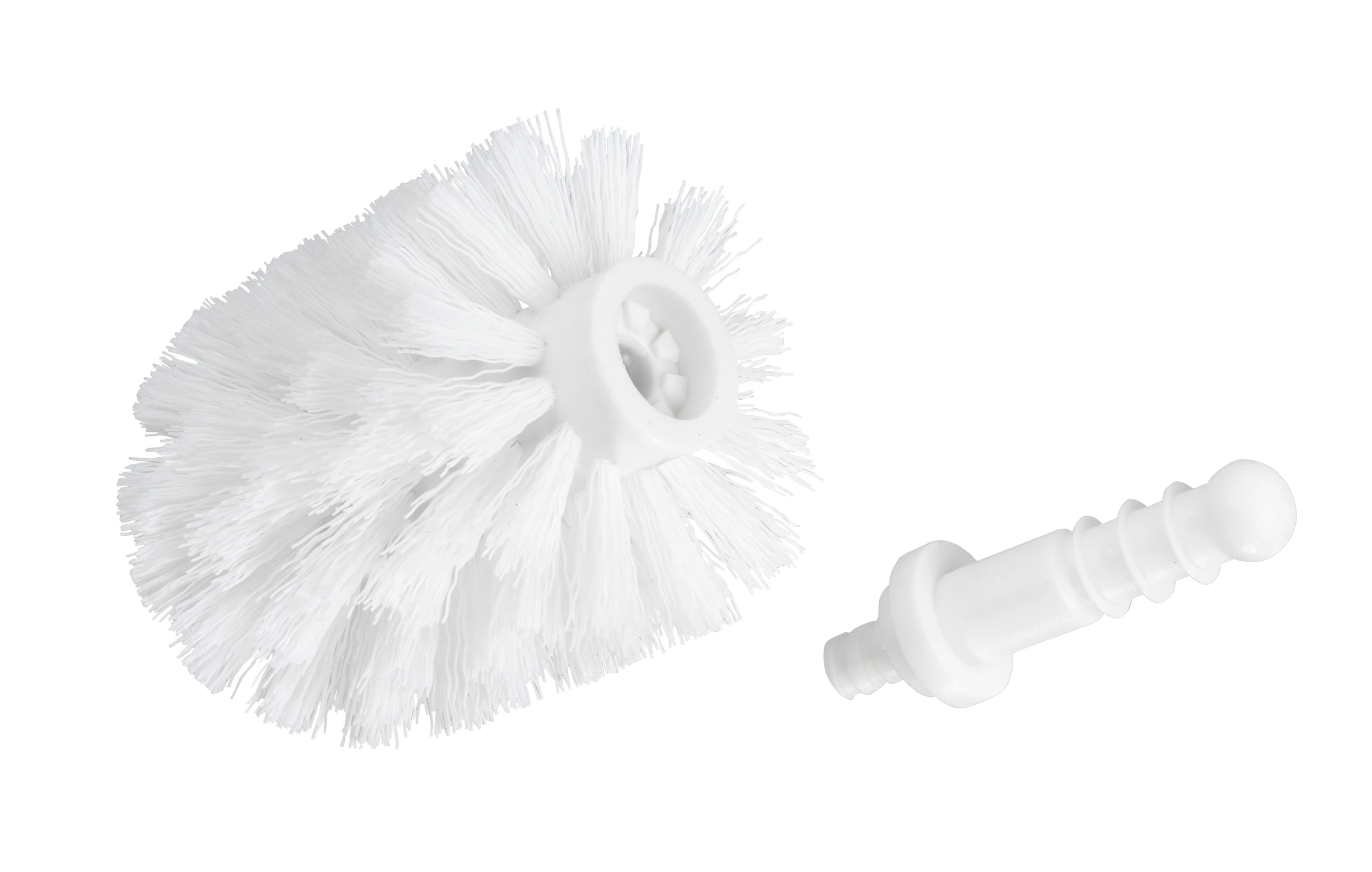 Ersatzbürste m. Adapter weiß 7,5 cm