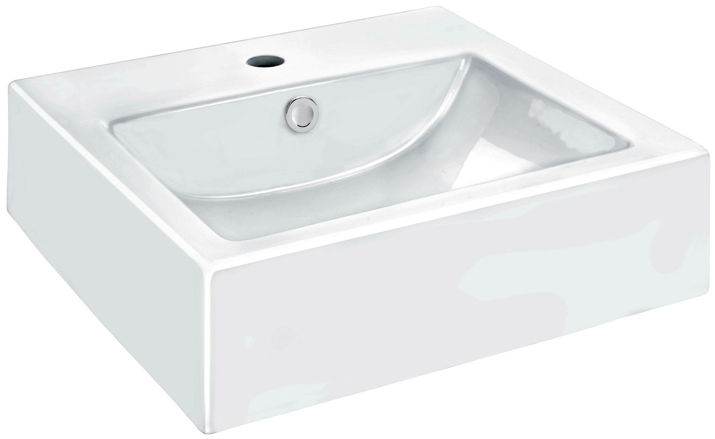 ALVOR Aufsatzwaschtisch 50cm weiss