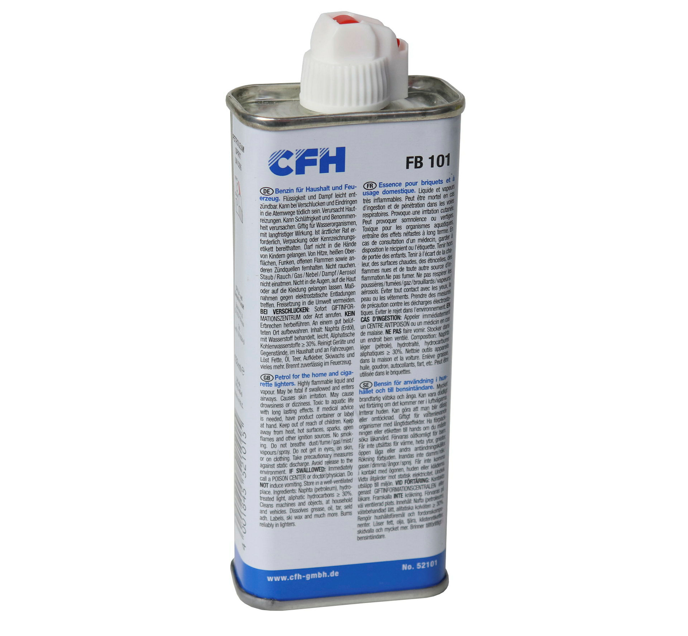 Benzin für Haushalt und Feuerzeug 133 ml