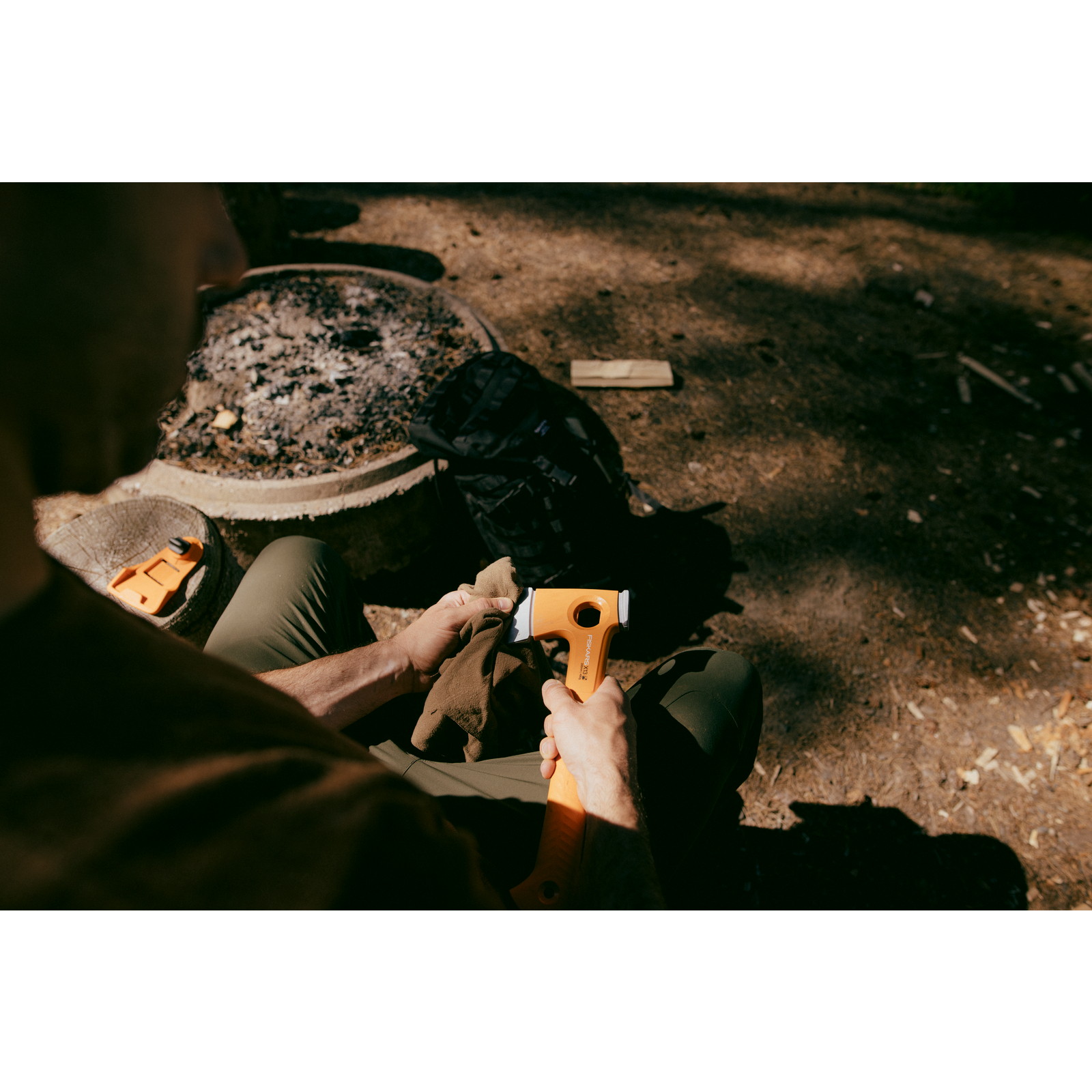 Fiskars X-series X13 Campingaxt ultra leicht 480 g X13 Campingaxt ultra