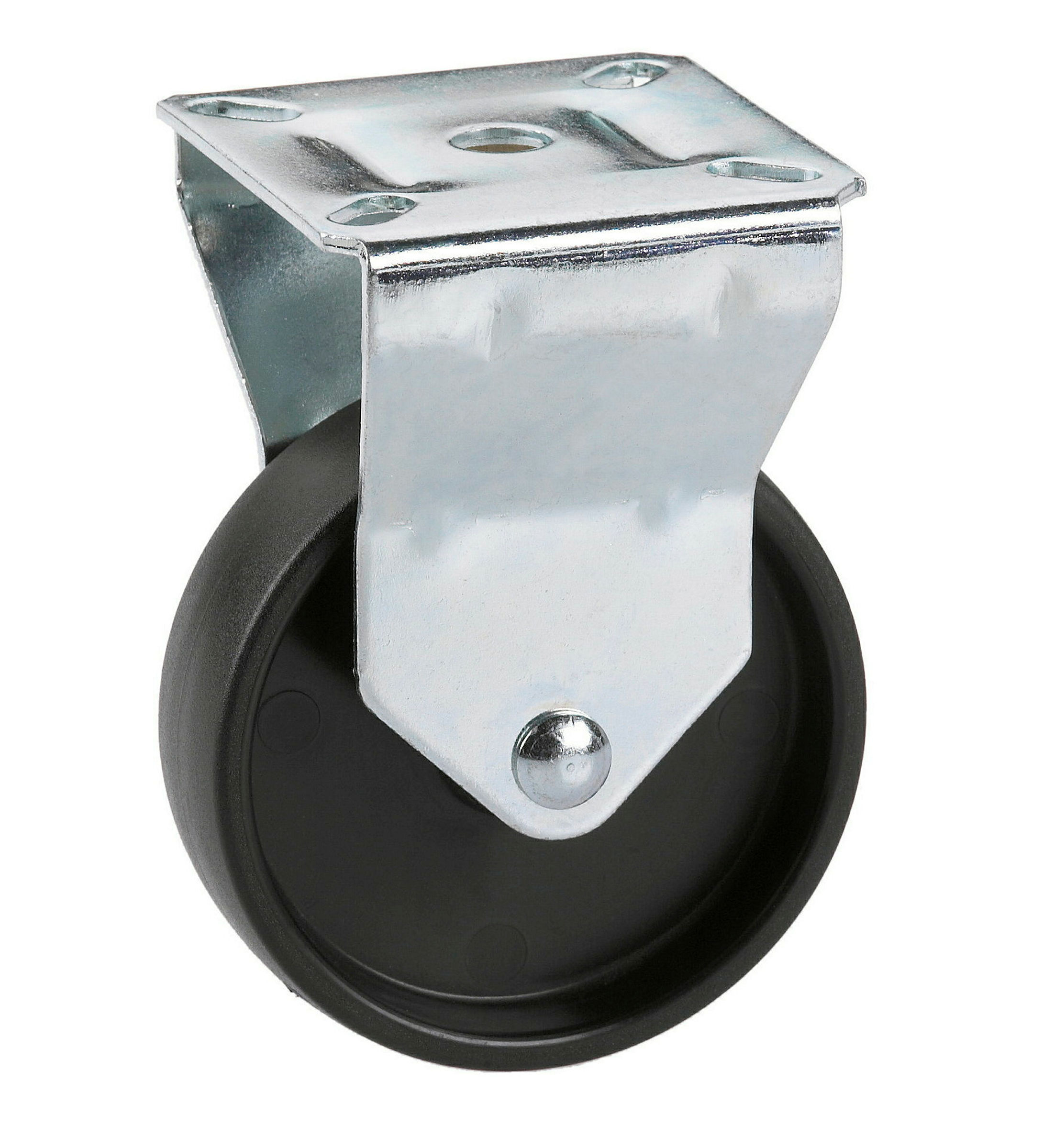 Apparate-Bockrolle, Kunststoffrad, 50x19 mm, Tragkr. 50 kg