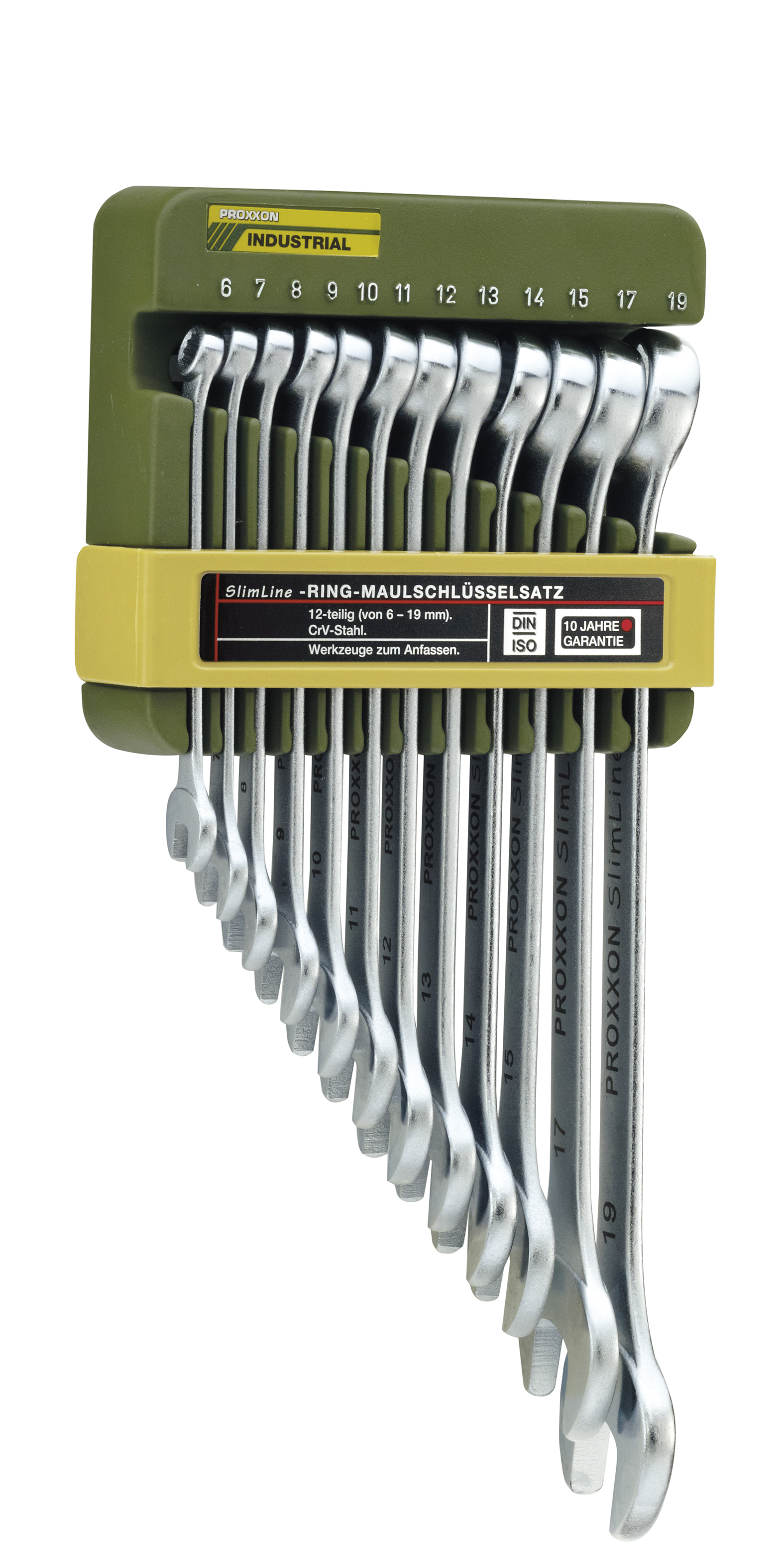 PROXXON-SlimLine-Ring-Maulschlüsselsatz 6 - 19 mm (12-teilig)