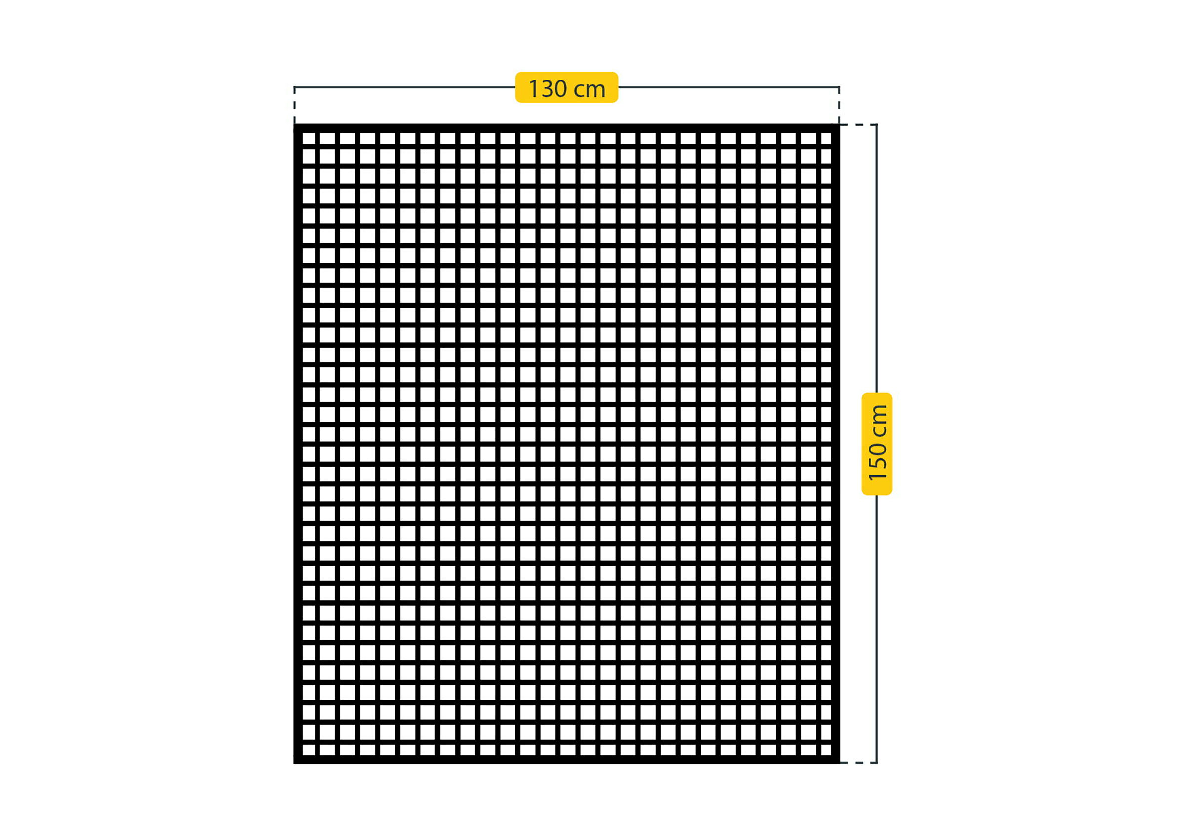 Schellenberg Insektenschutzgitter Easy Open, 130 x 150 cm, anthrazit