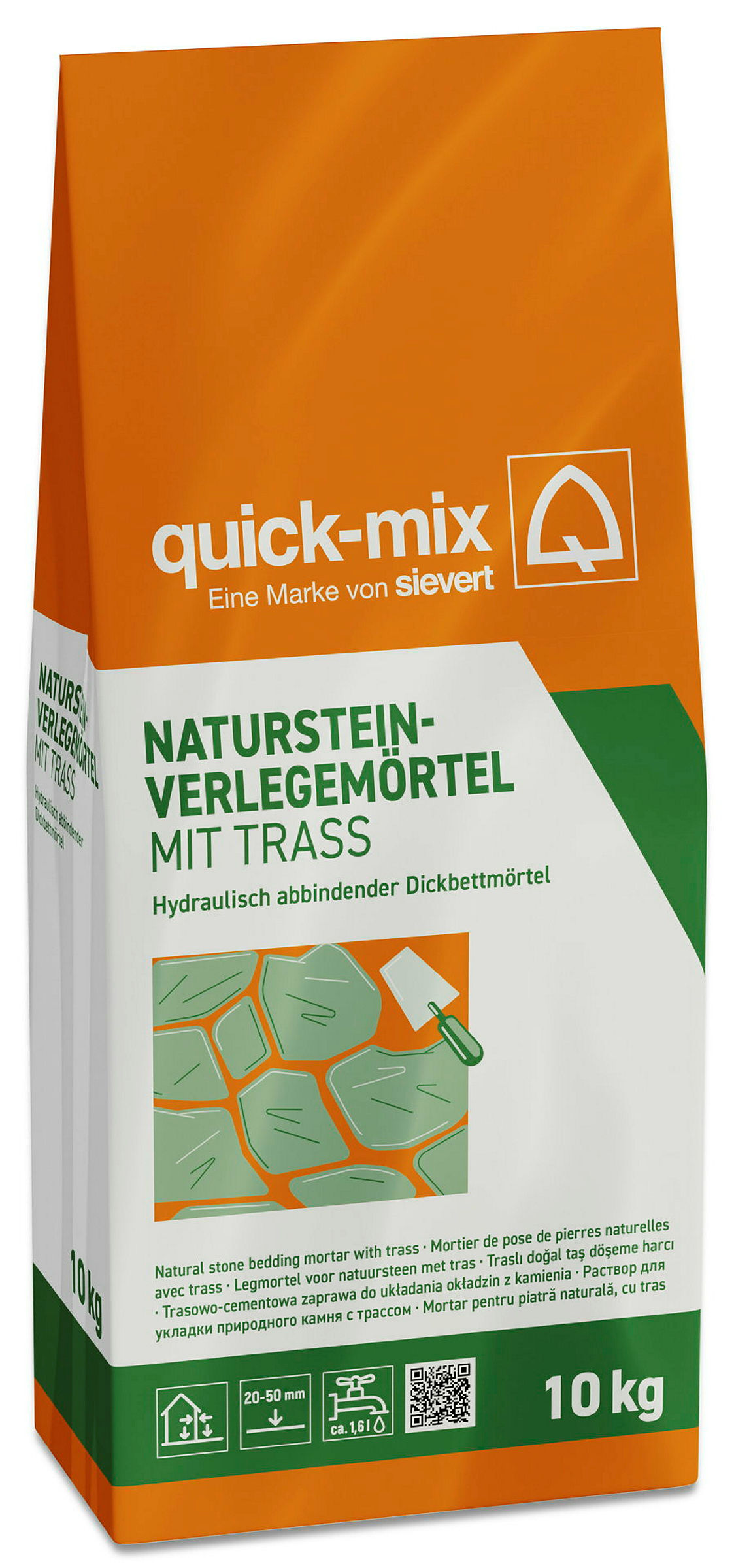 quick-mix Natursteinverlegemörtel 10 kg