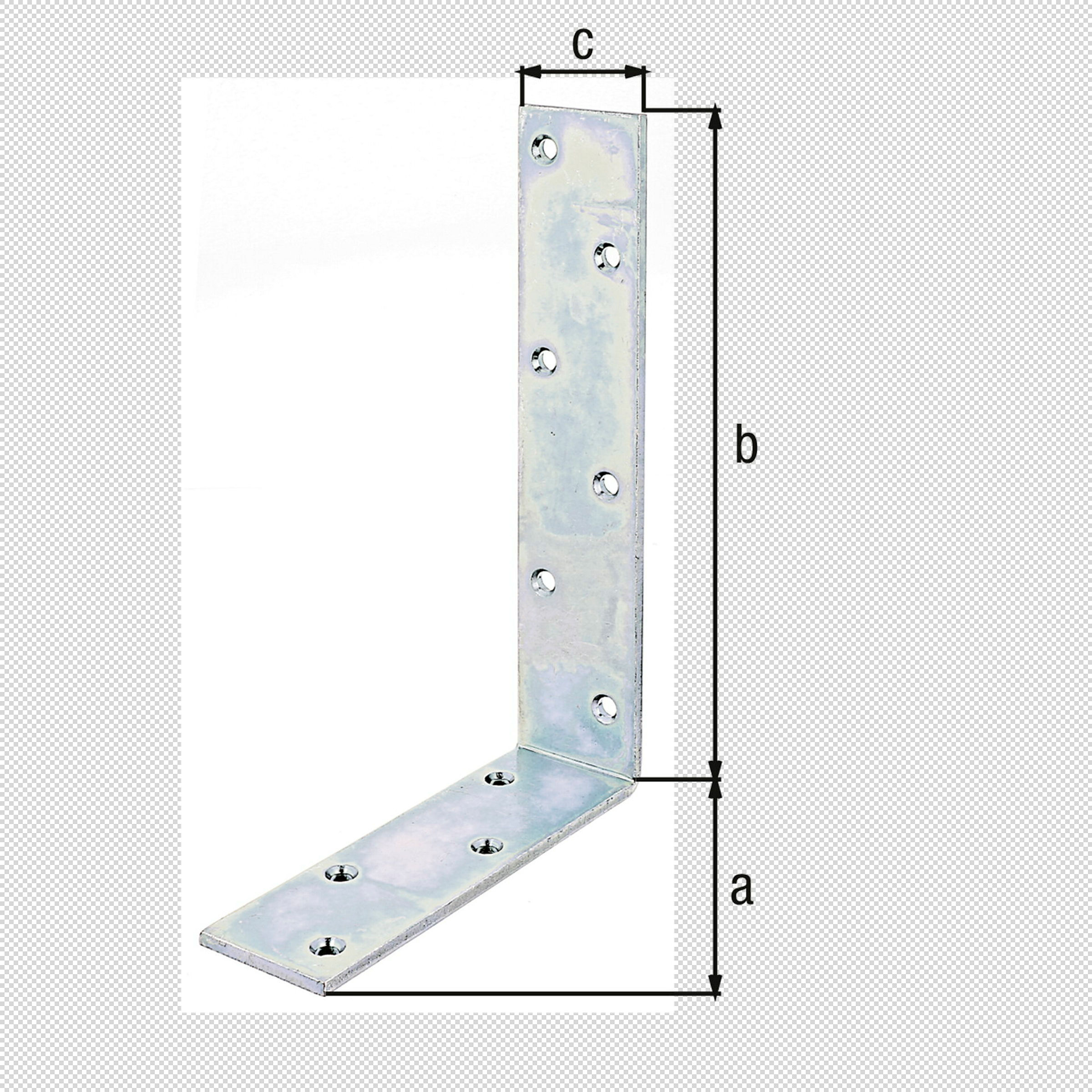 Balkenwinkel 160x240x50 verzinkt