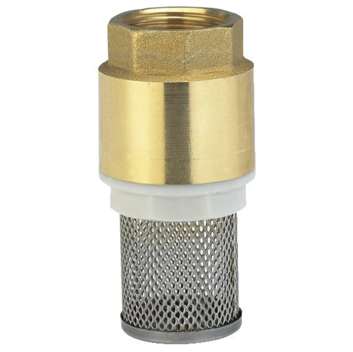 Messing-Fußventil, 33,3 mm (G 1)-Gewinde