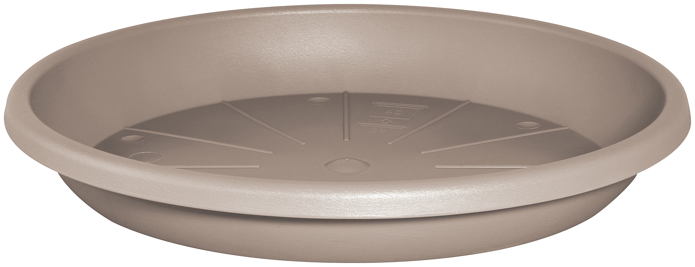 Untersetzer Cylindro 37 cm taupe