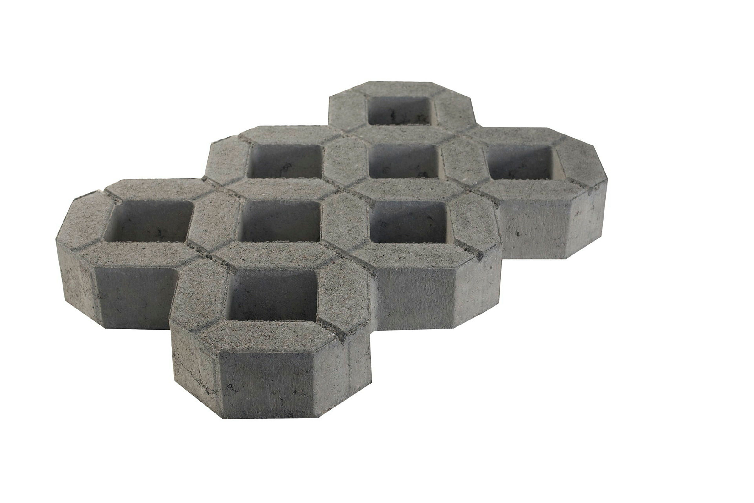 Rasengitterplatte 61 / 40,5 / 8 cm, grau