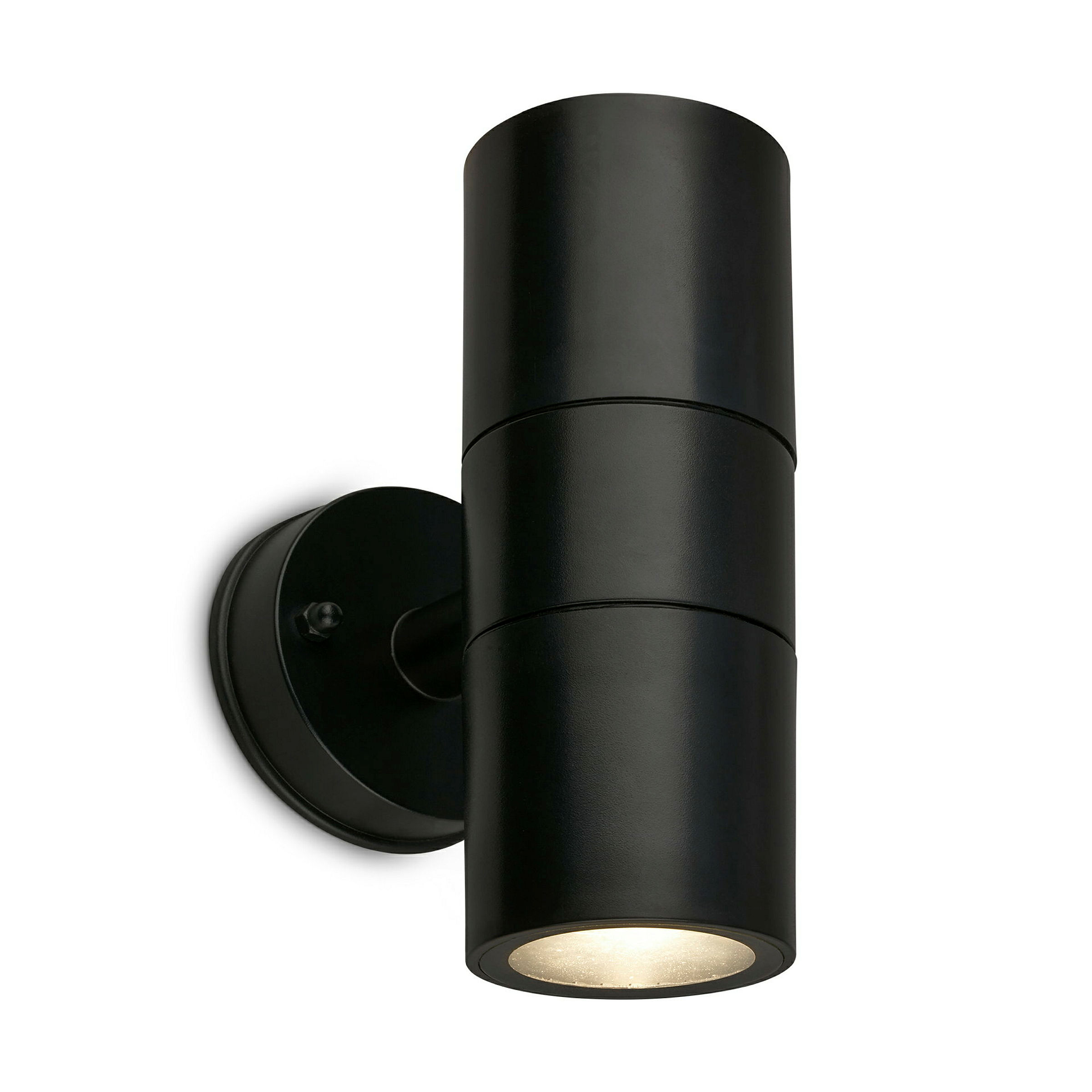 Außenwandleuchte, Schwarz, 2xGU10, IP54