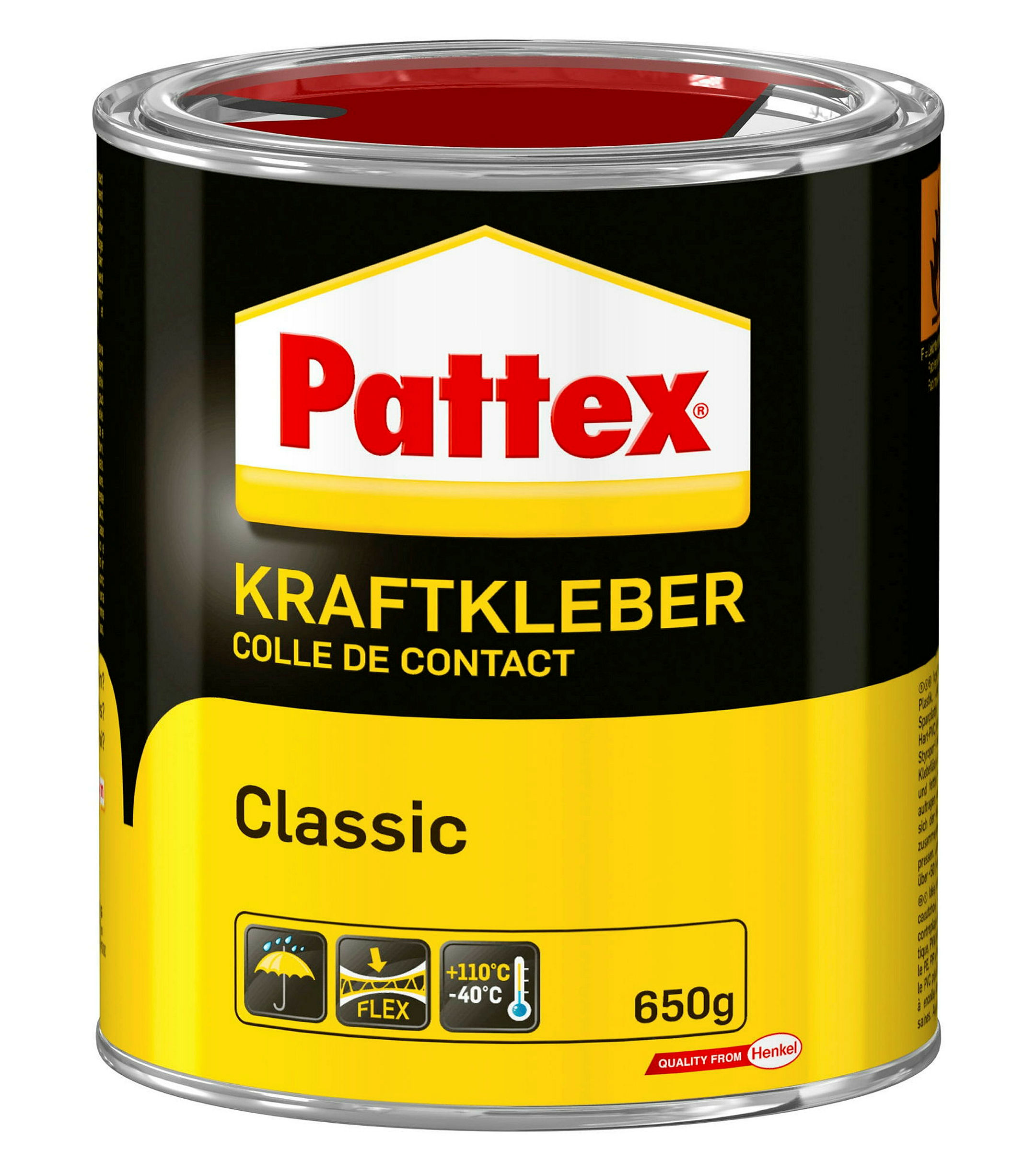 Pattex Kraftkleber Classic hochwärmefest 650 g