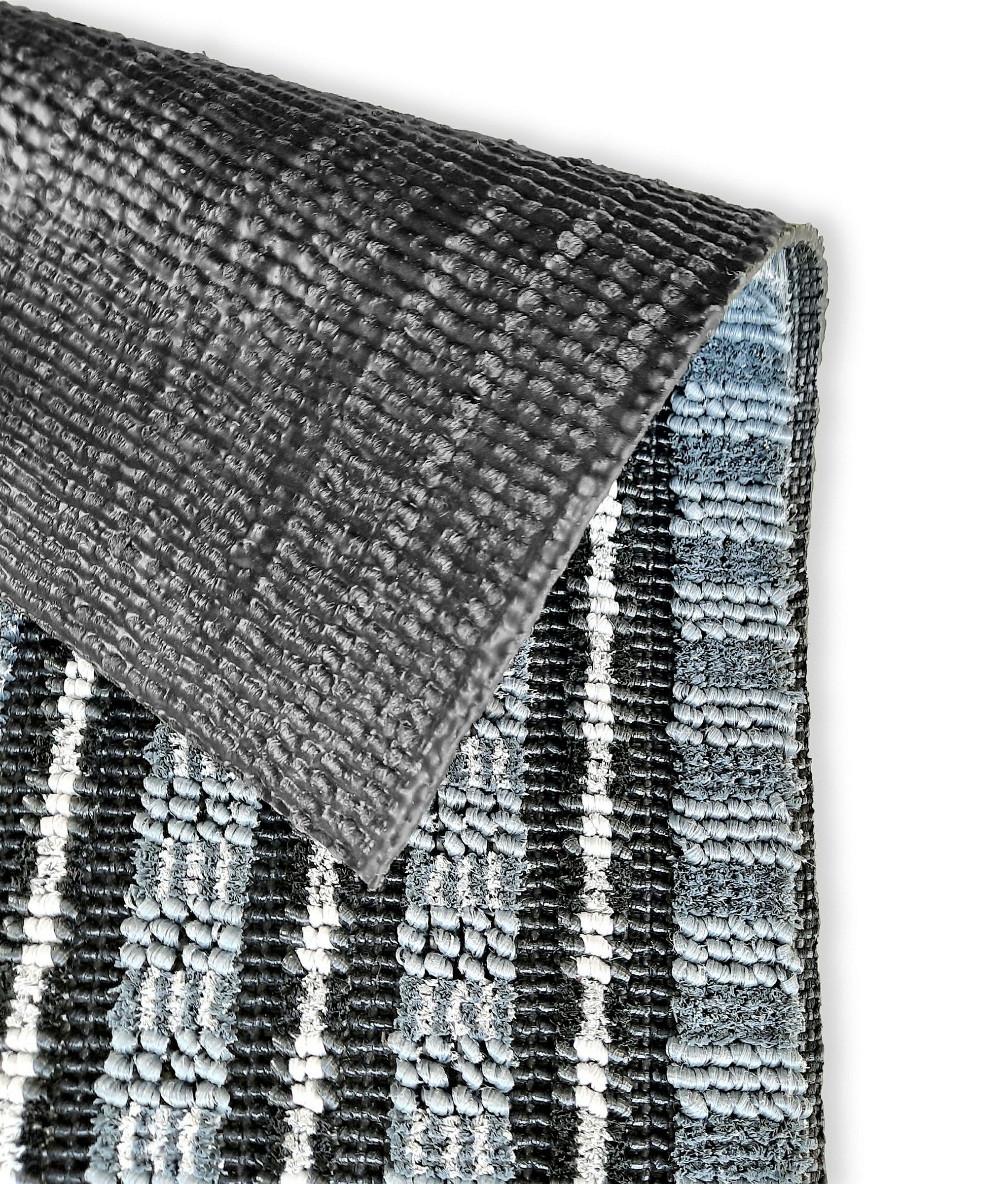 Poly Brush 40x60cm C.041 schwarz/silber
