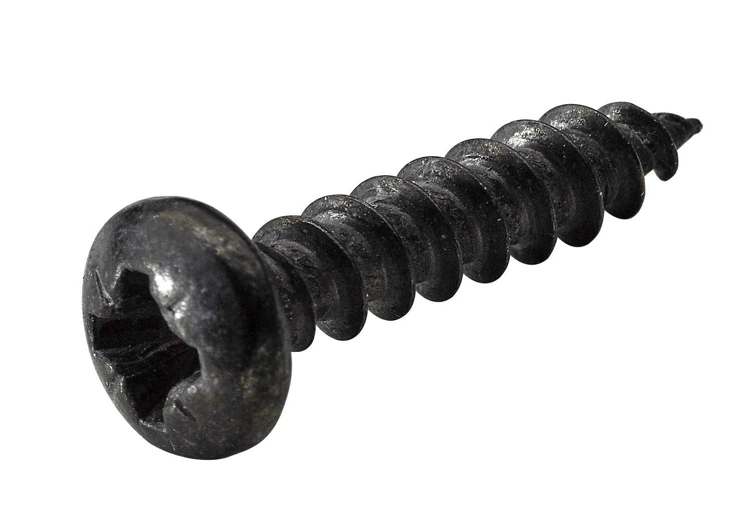 Panhead Schraube 3,5x16mm schwarz, 40 Stück