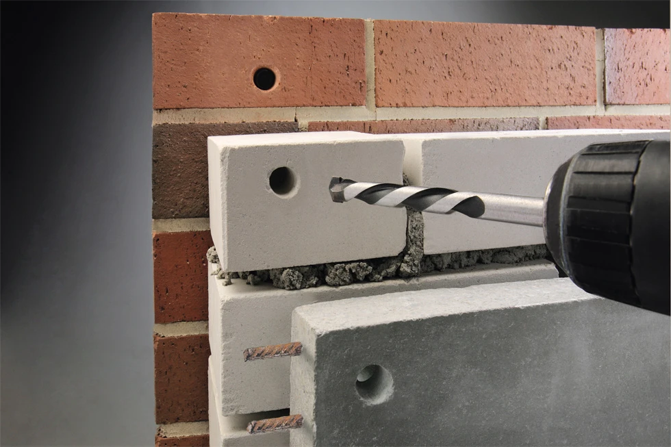 ROCKER® Beton- und Steinbohrersatz, 4-tlg, ø 5-10 mm