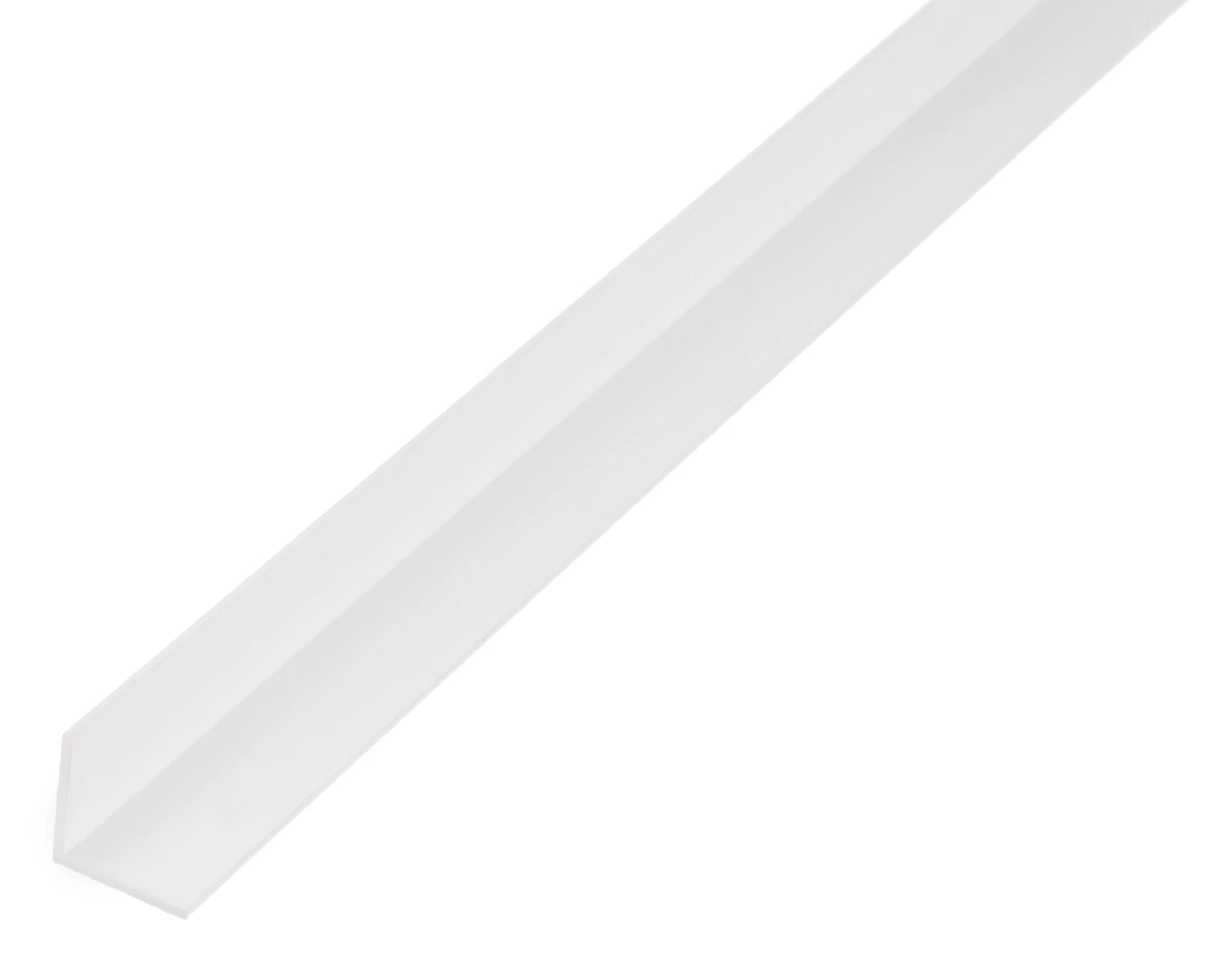 Winkelprofil Kunststoff weiß 15x15x1,2mm, 1m