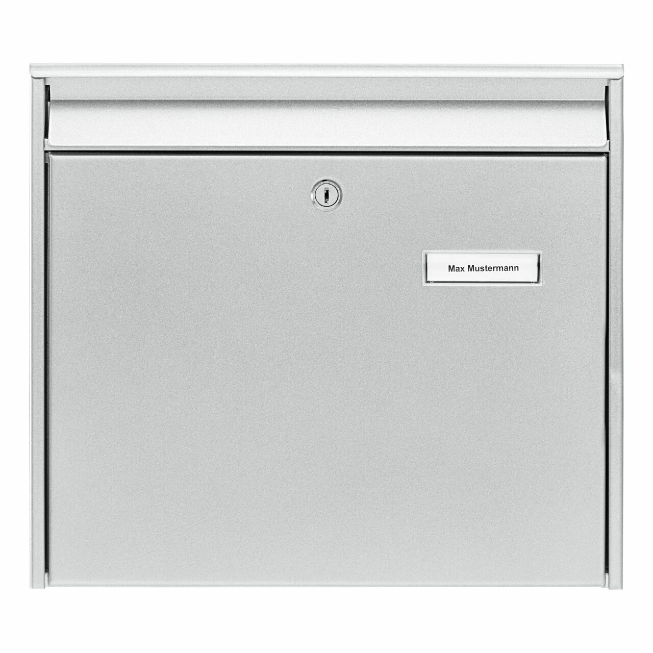 Briefkasten Stahl-lackiert Mail 5877 Si silber