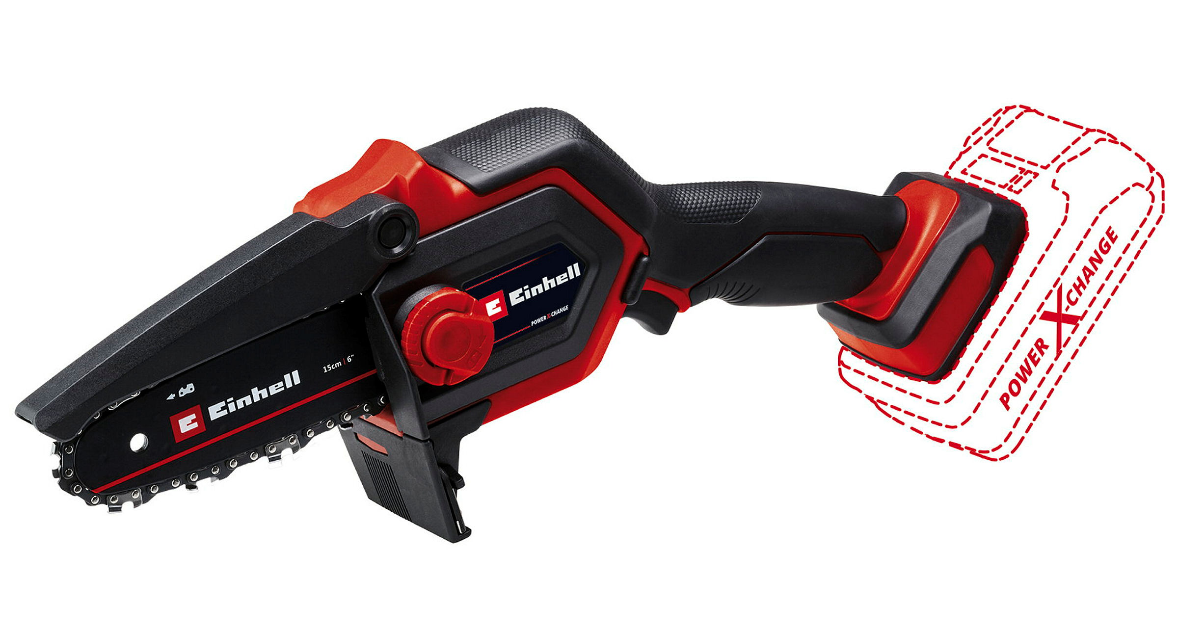 Einhell Expert GE-PS 18/15 Li BL-Solo Akku-Astkettensäge