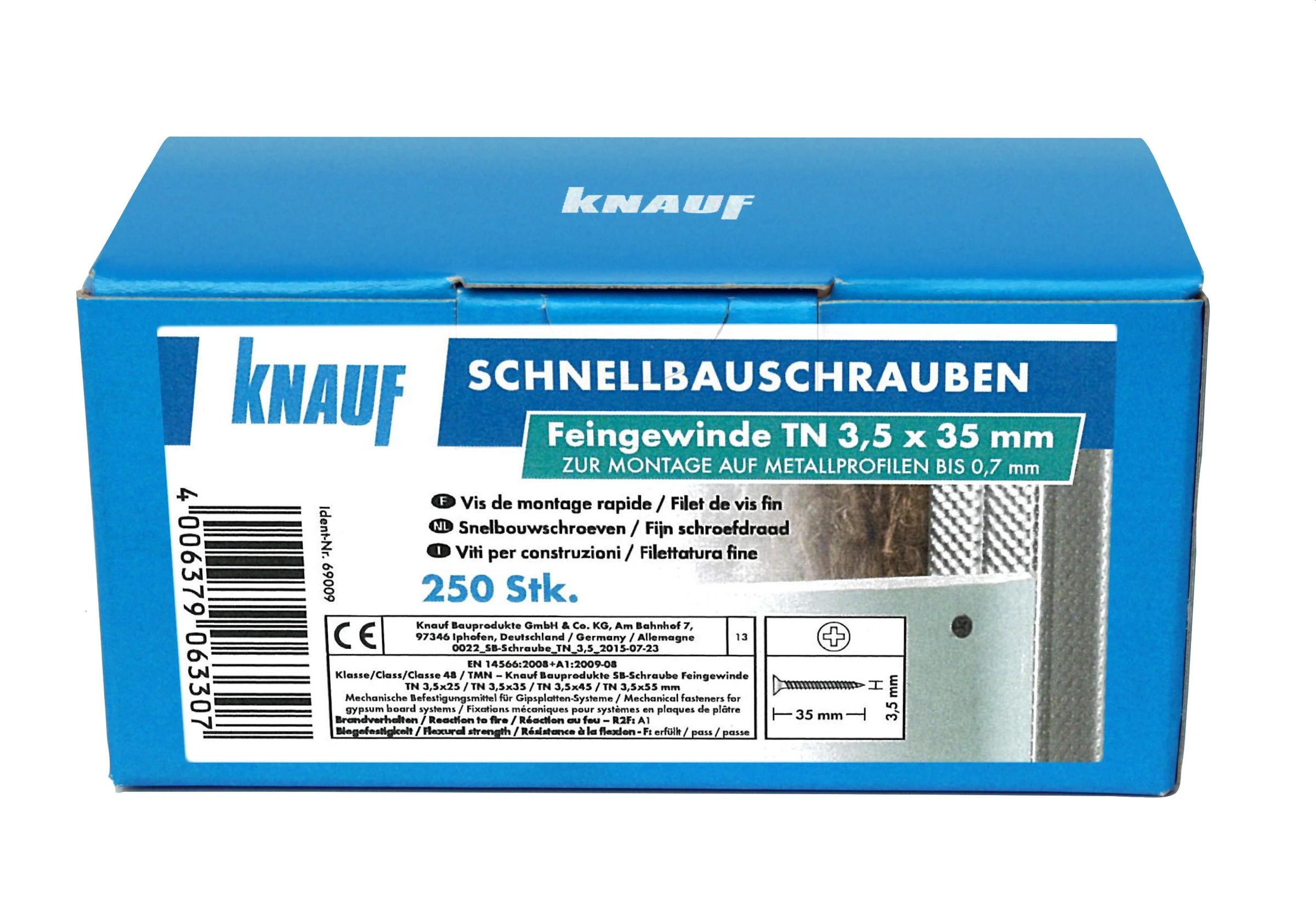 Hält Gipskartonplatten fest an ihrem Platz