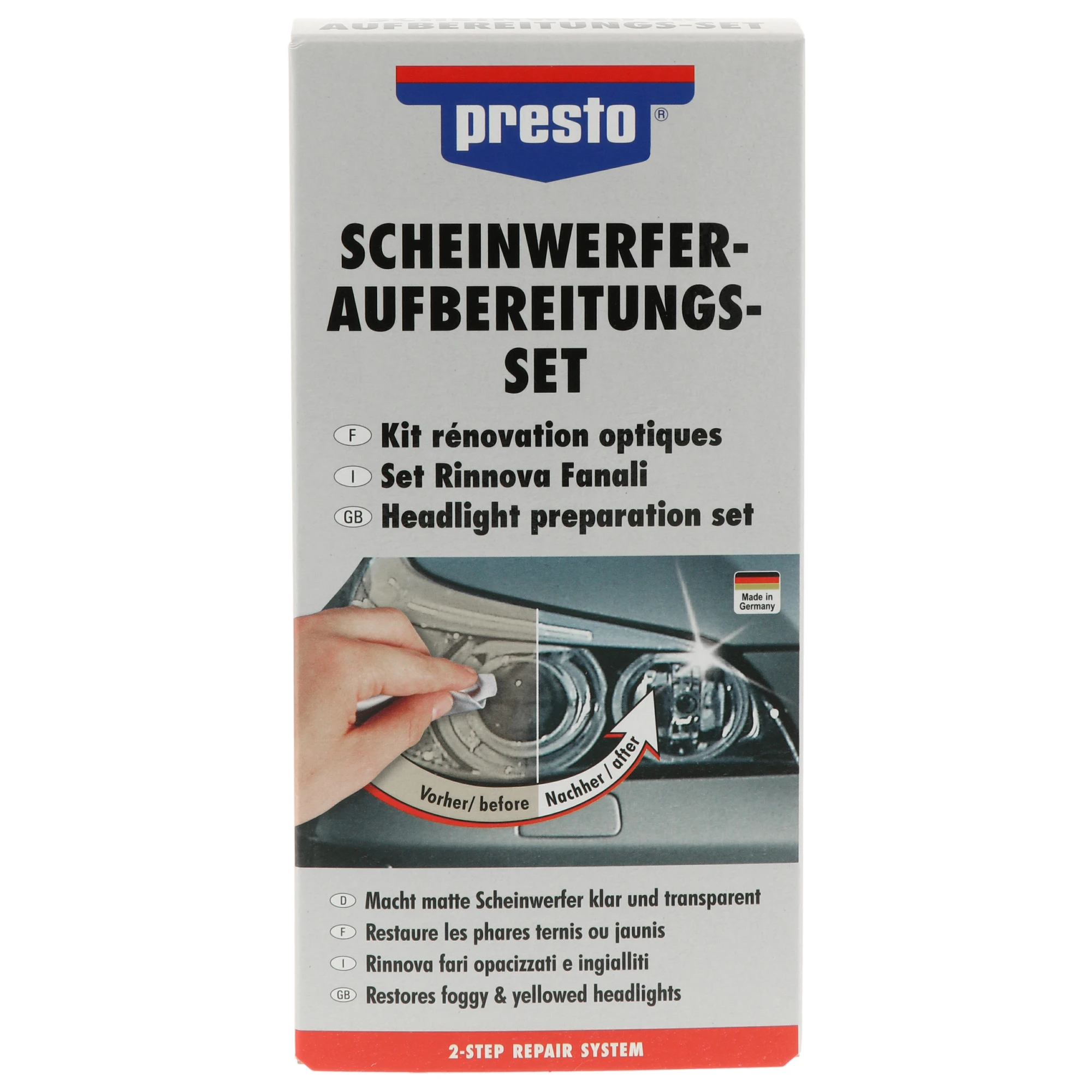 presto Scheinwerfer Aufbereit.