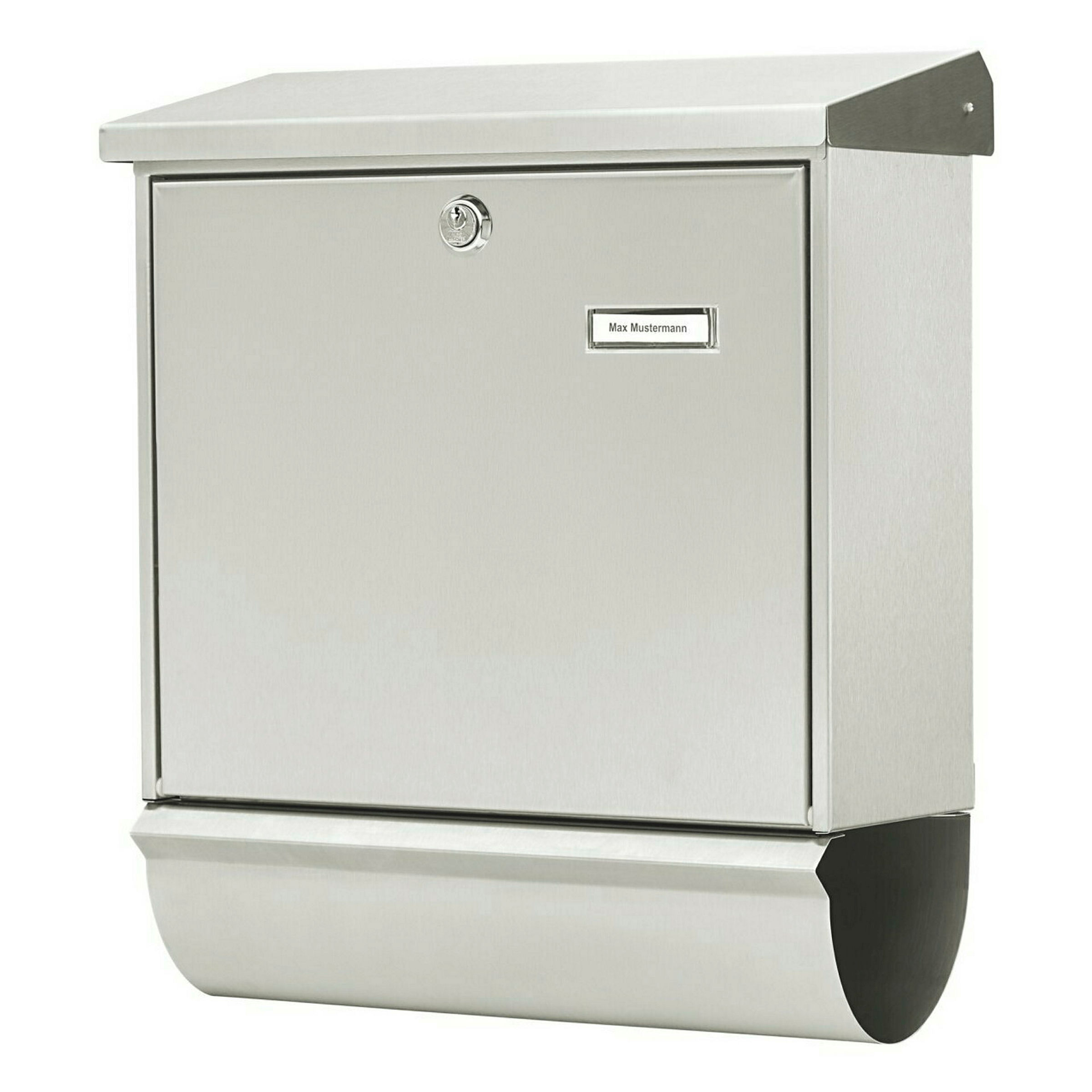 Edelstahl-Briefkasten Comfort-Set 39130 Ni