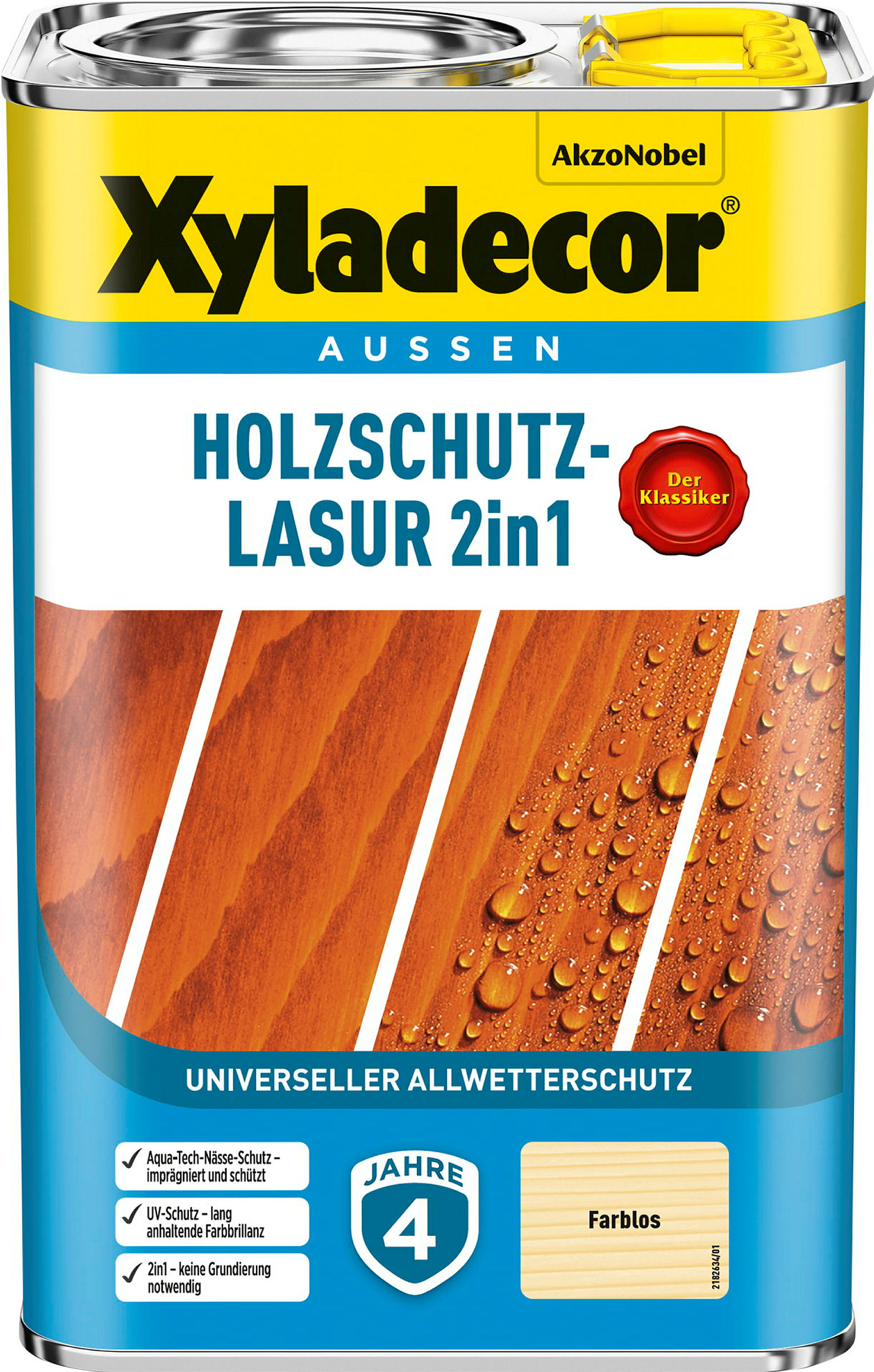 Holzschutz-Lasur 2in1