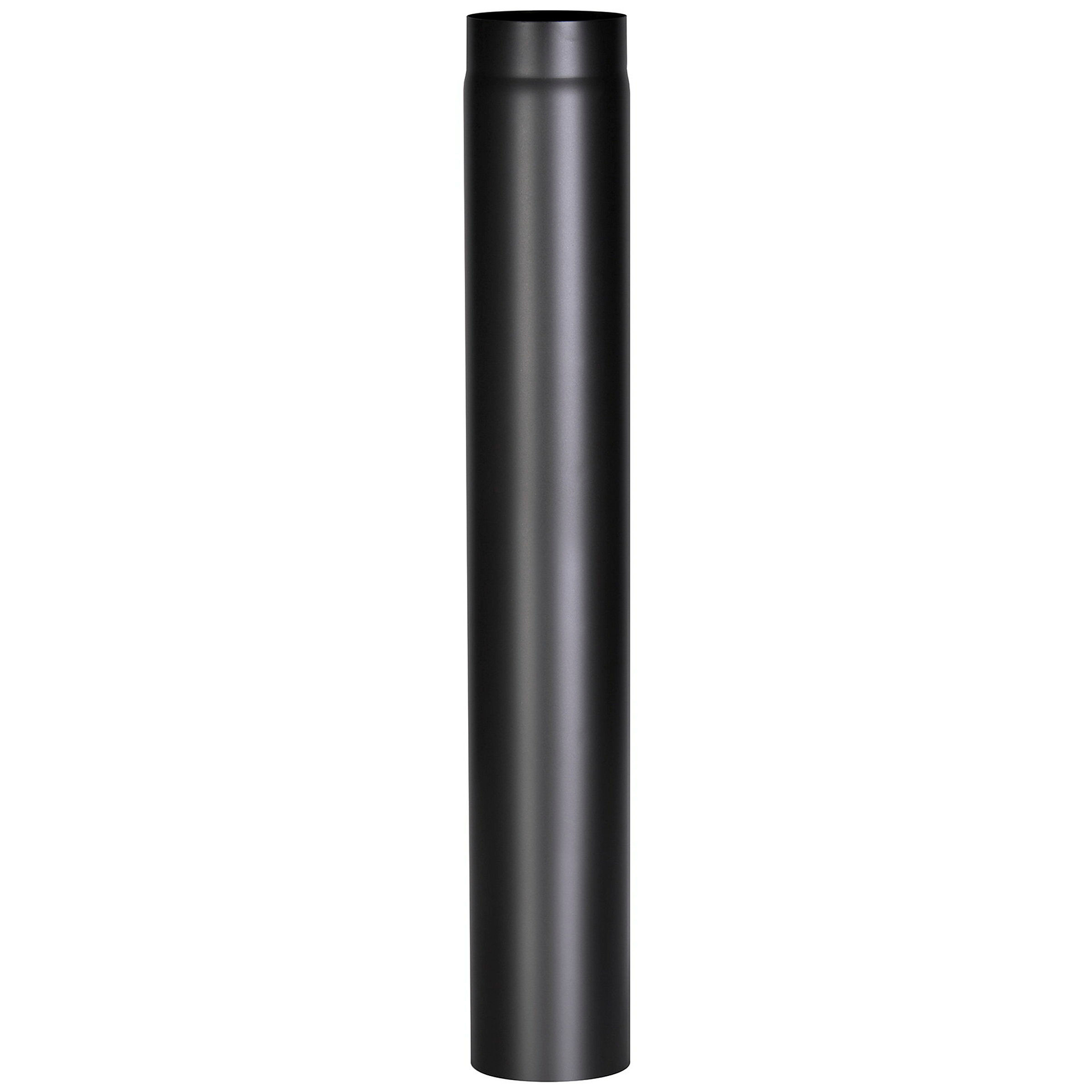 Rauchrohr, 150 mm, schwarz, 1000 mm