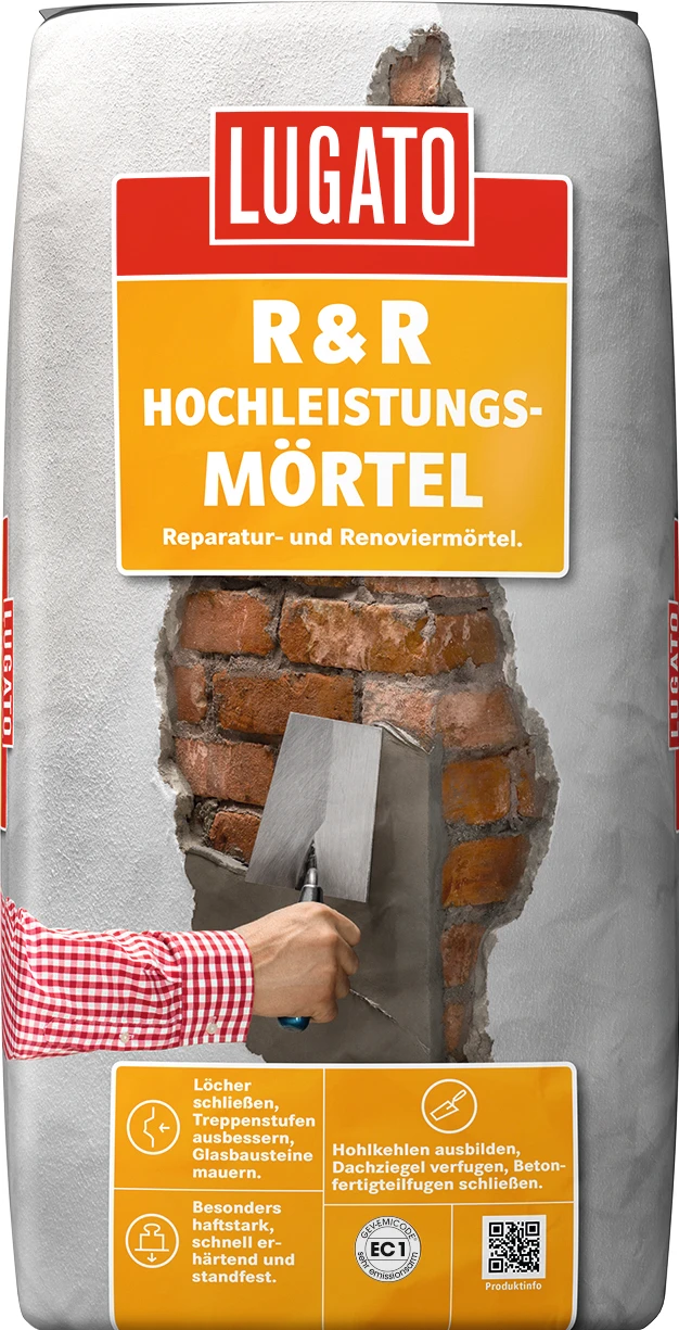 Hochleistungs, Reparatur-und Renoviermörtel
