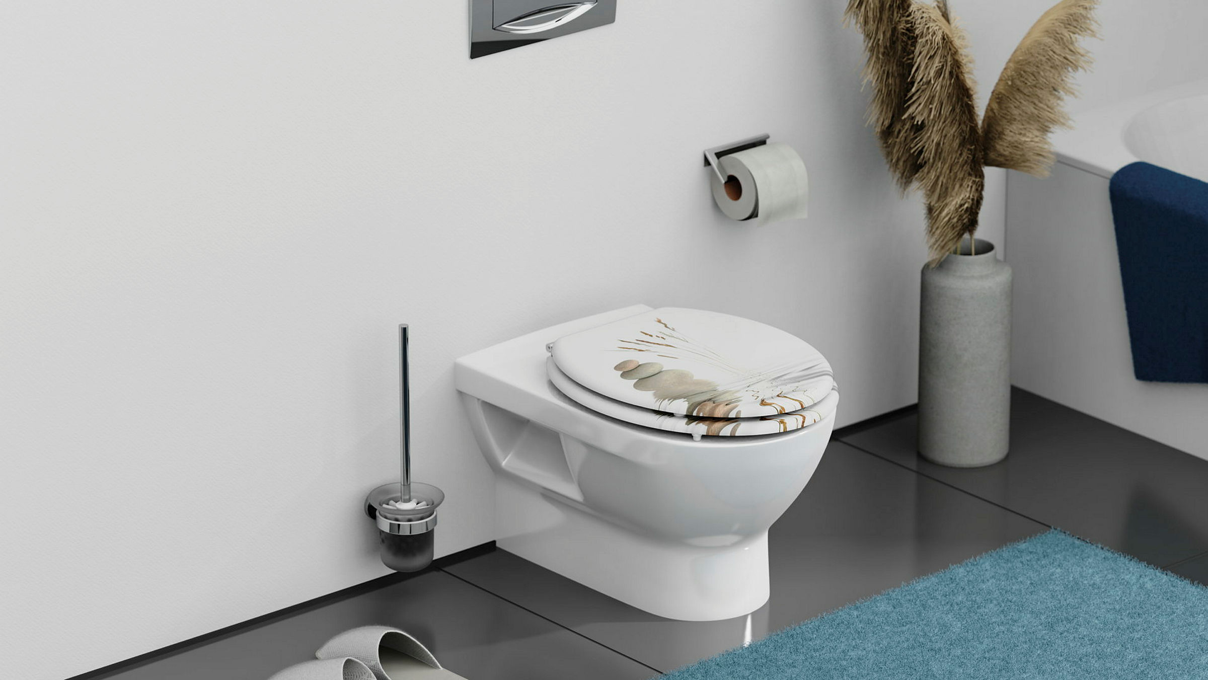 MDF WC-Sitz BALANCE, mit Absenkautomatik