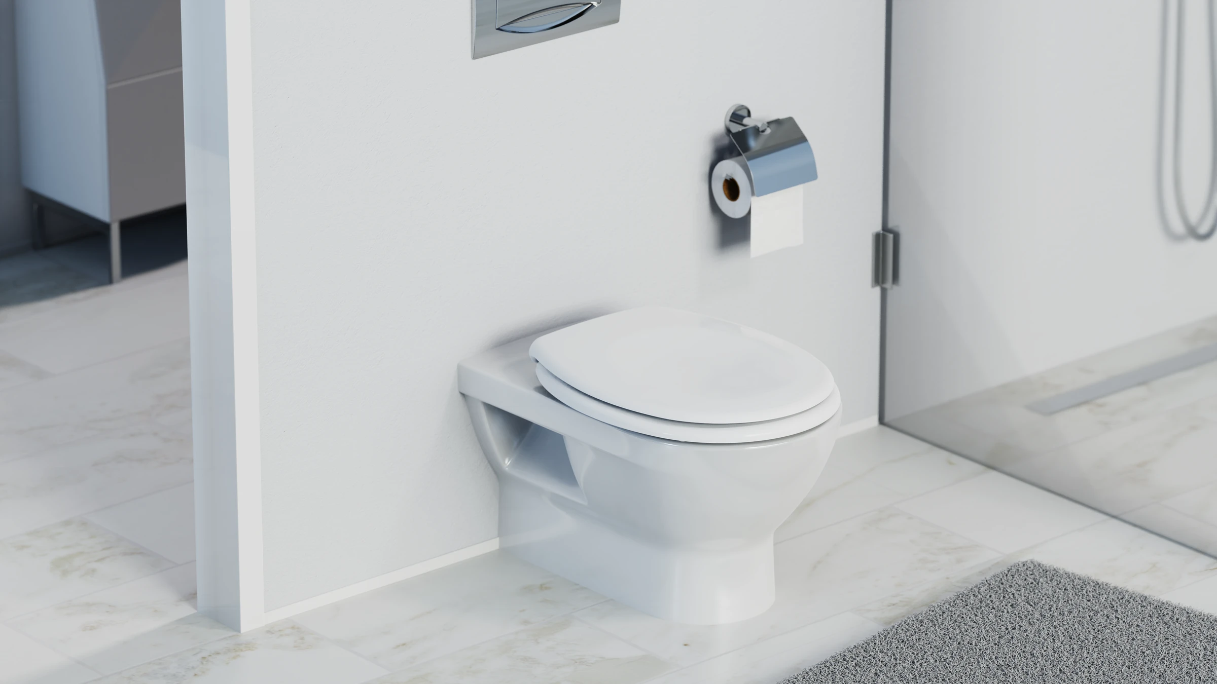 Duroplast WC-Sitz WHITE