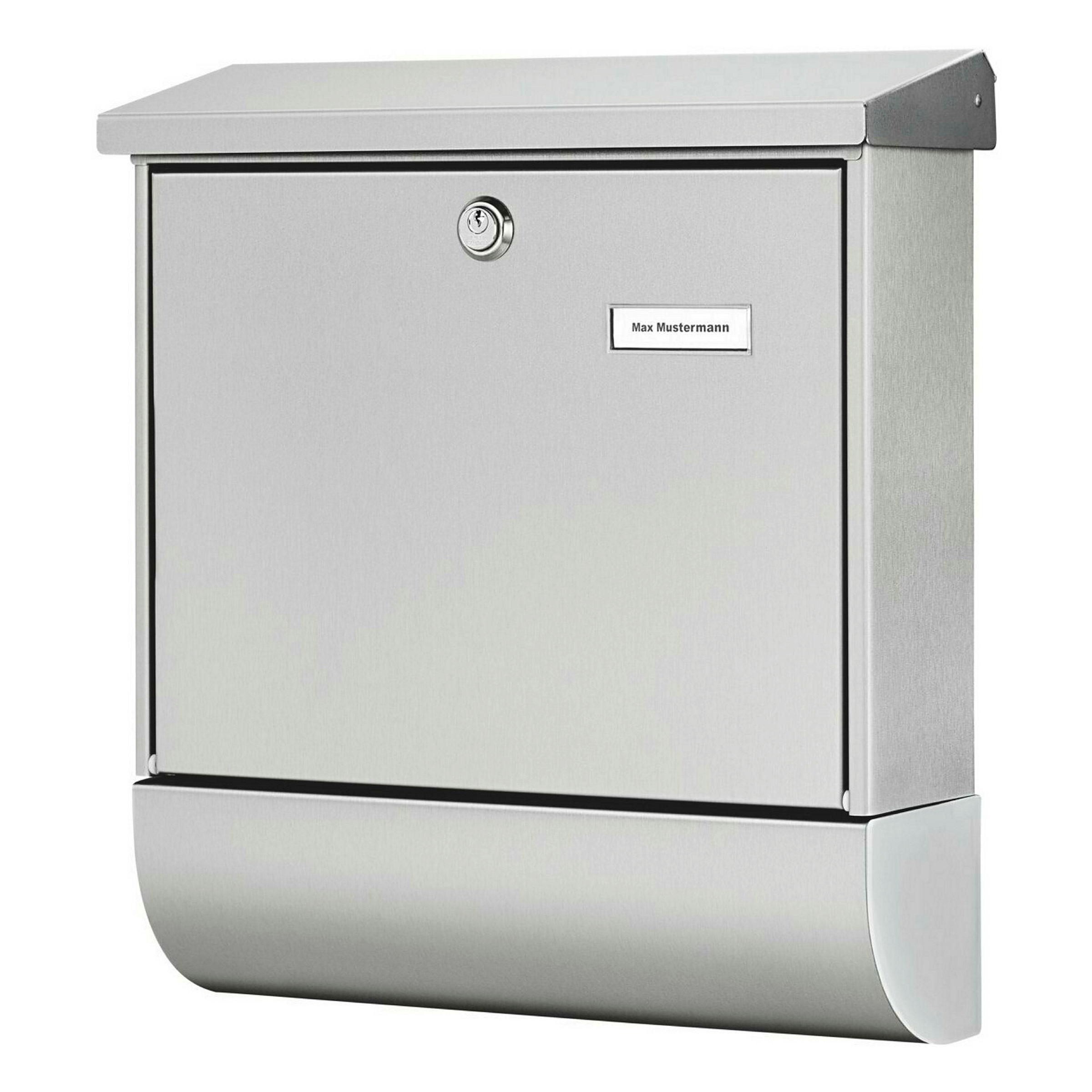 Edelstahl-Briefkasten Amrum-Set 38670 Ni