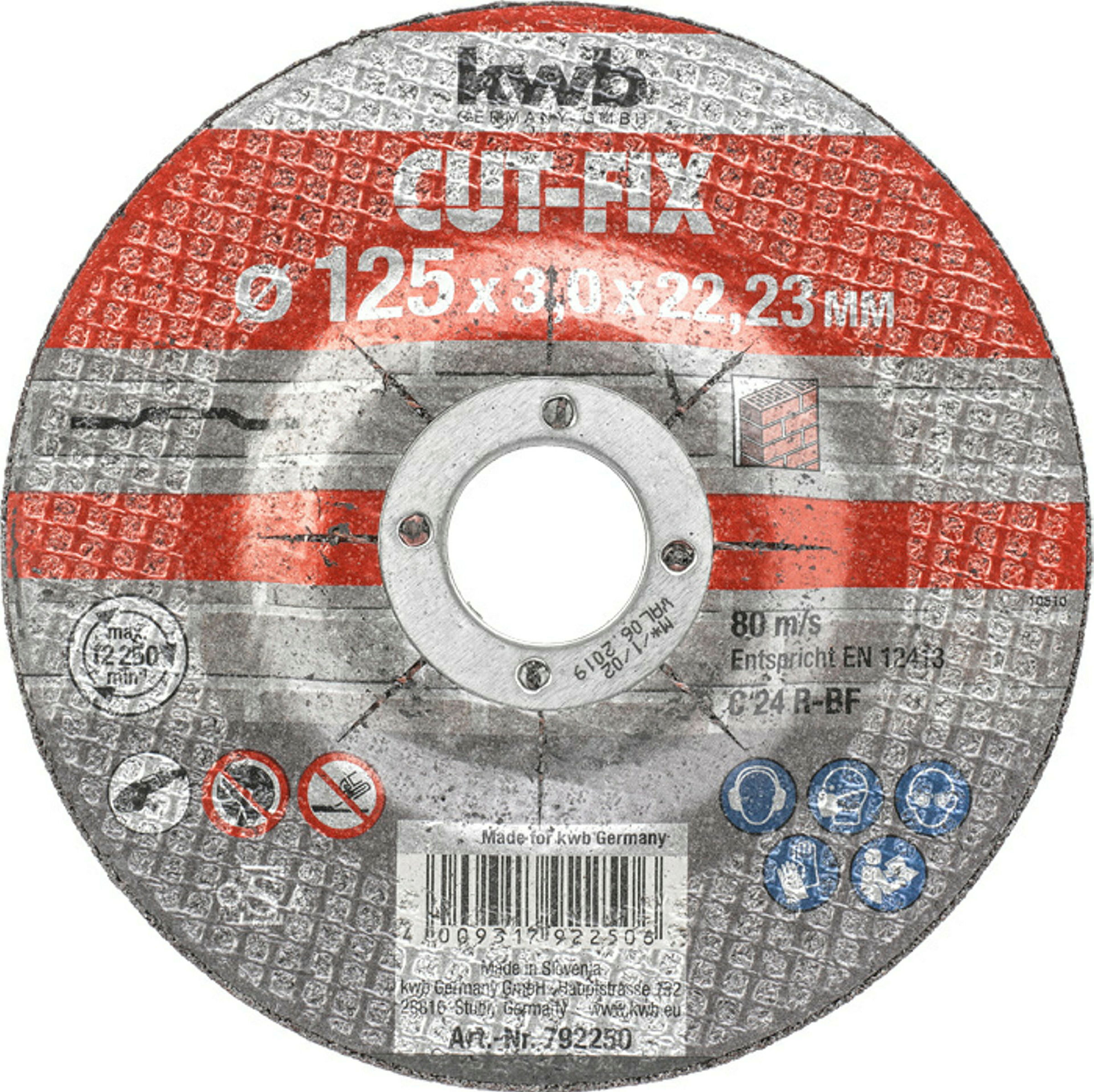 CUT-FIX® Trennscheiben, Steinbearbeitung, ø 125 mm