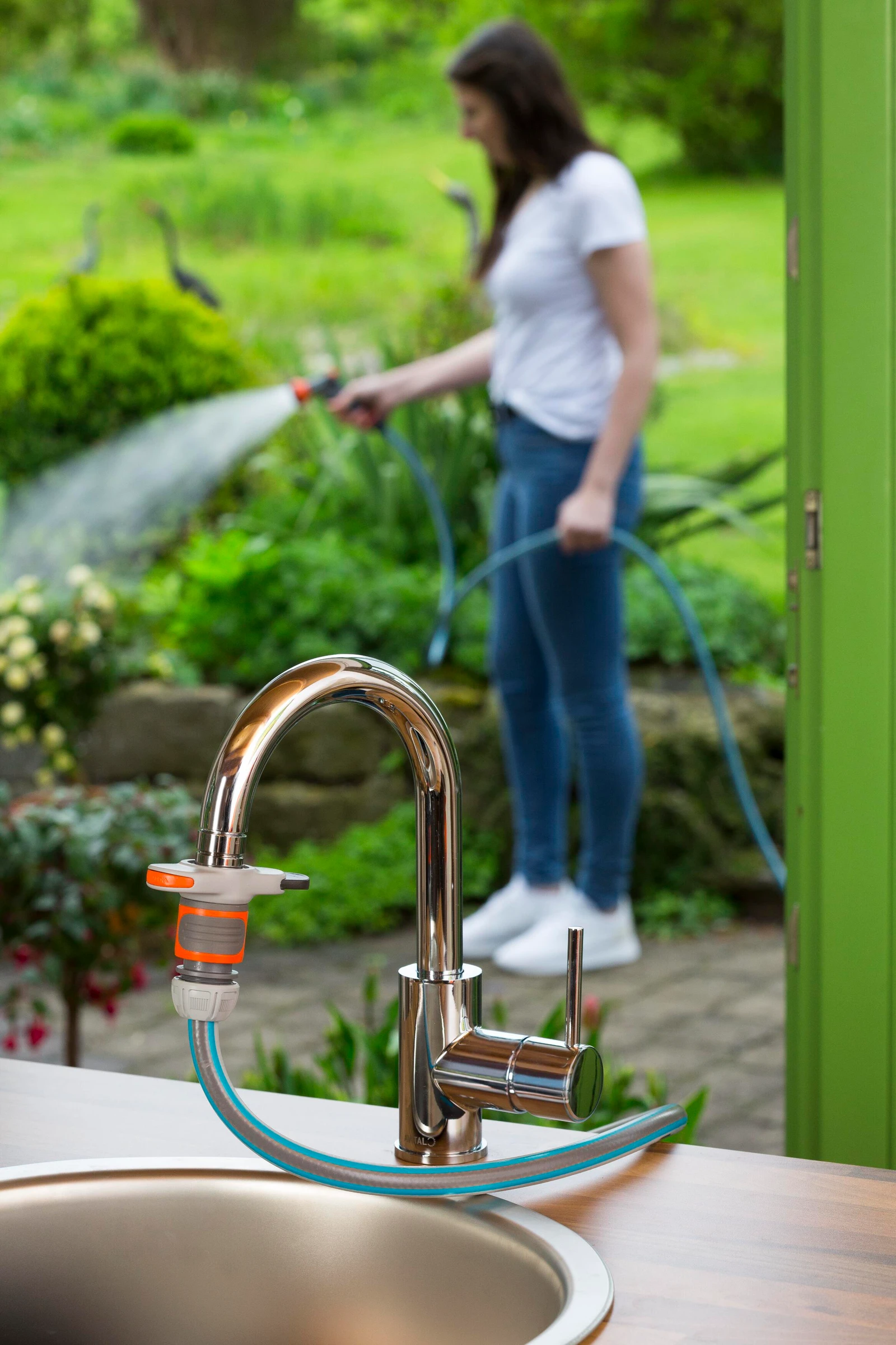 Hahnverbinder für Indoor-Wasserhähne