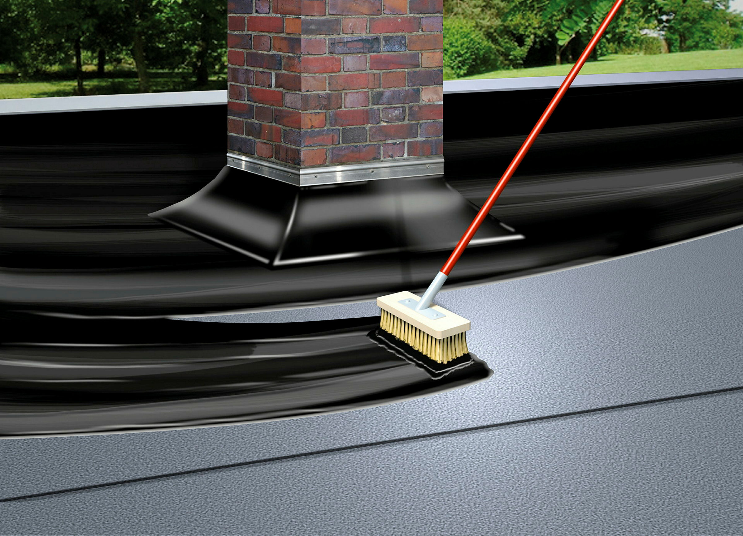 Bitumen-Dachlack 5 L