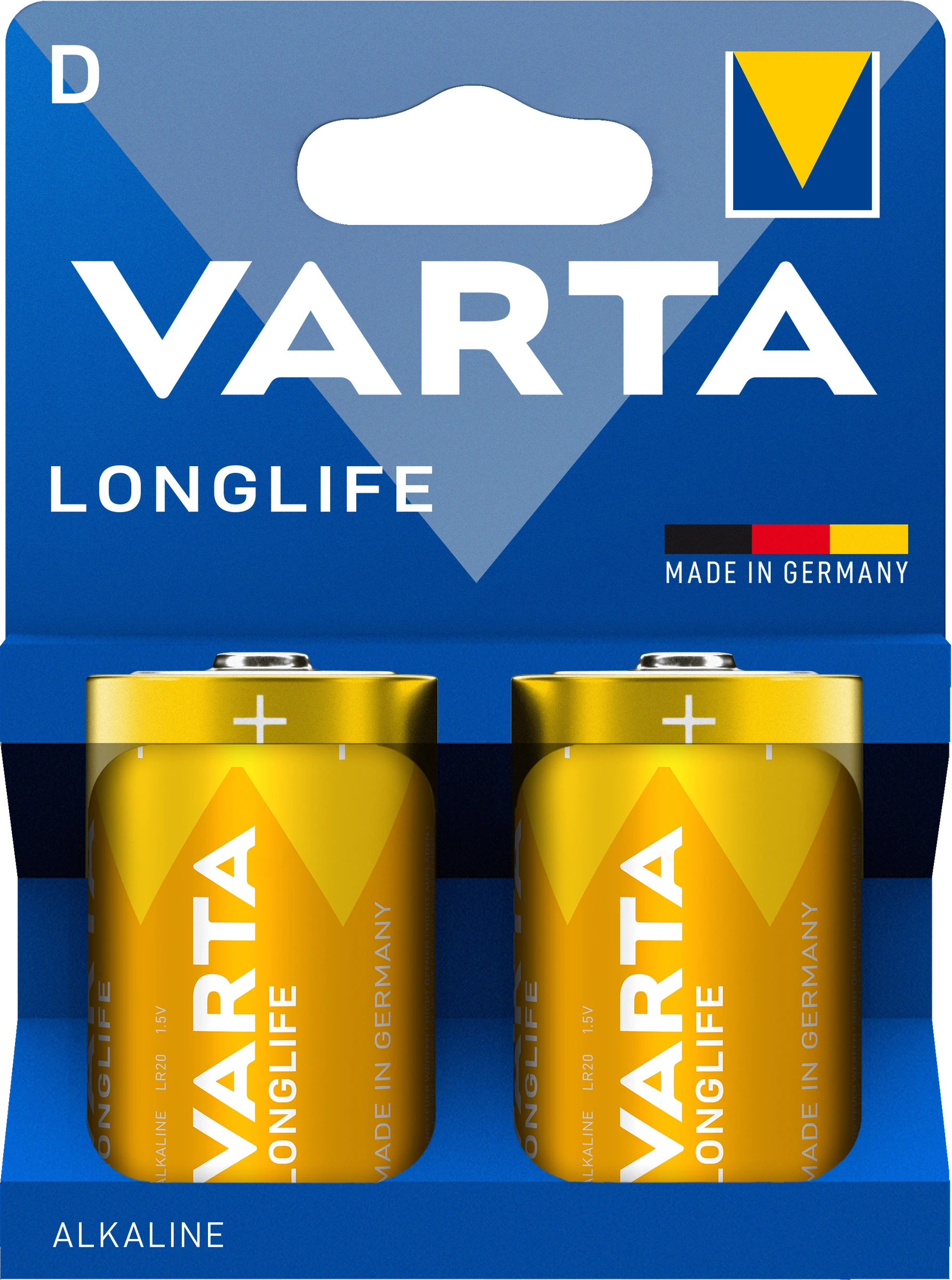 VARTA Longlife D Blister 2