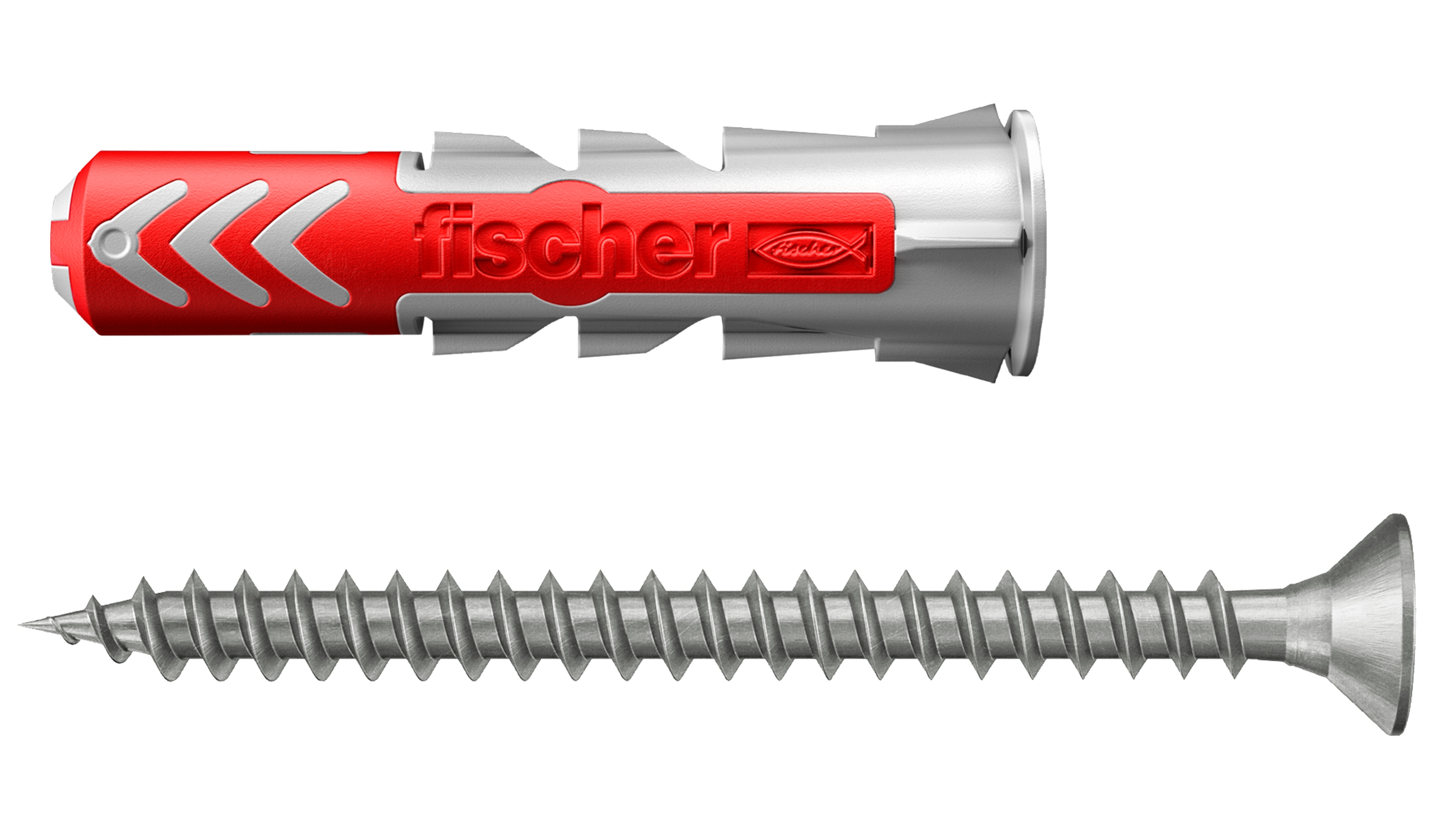 fischer DUOPOWER 8 x 40 S Schraube nicht rostender Stahl A2
