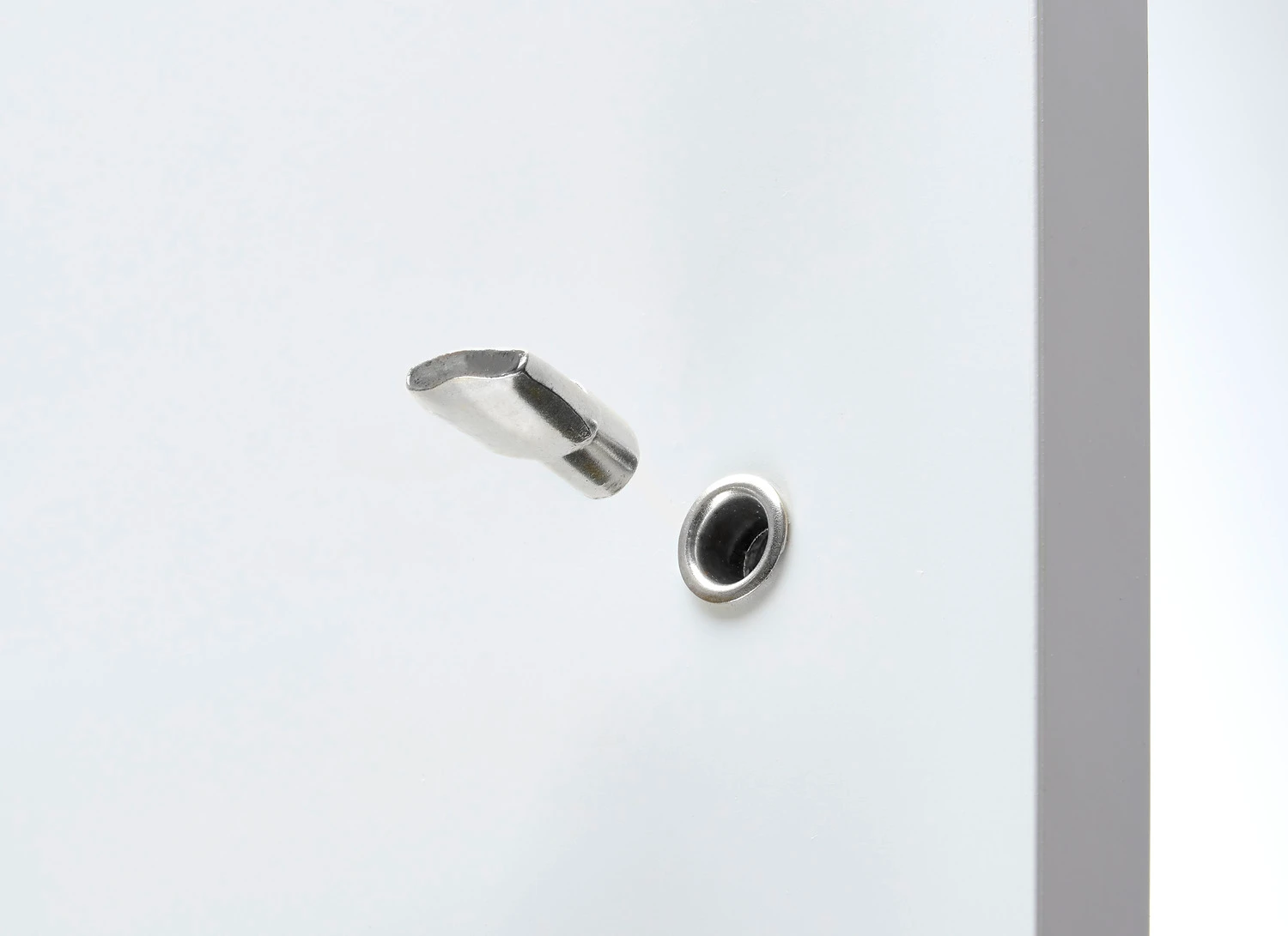 Löffelbodentr. m. Hülse 7,5mm vernickelt, 20 Stück