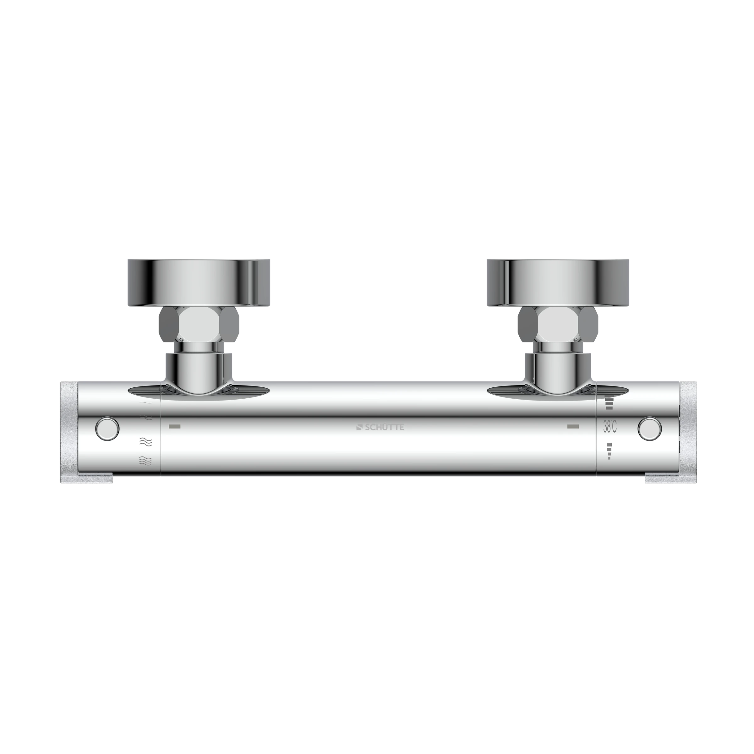 LONDON Thermostat Duscharmatur, Chrom