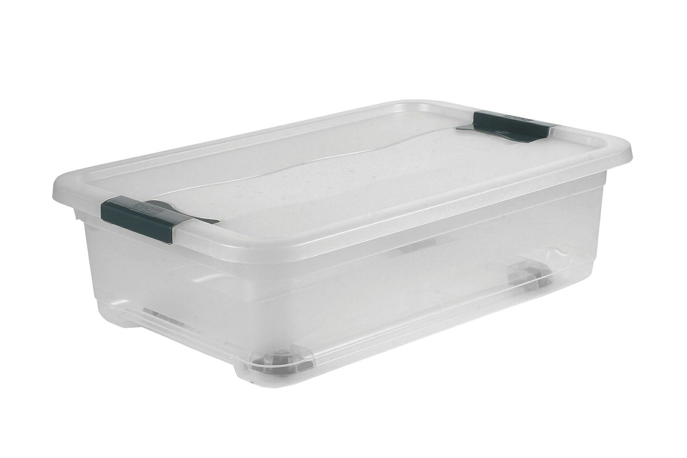 keeeper Aufbewahrungsbox, 59,5 x 39,5 x 18 cm, 28 l, Konrad, Transparent
