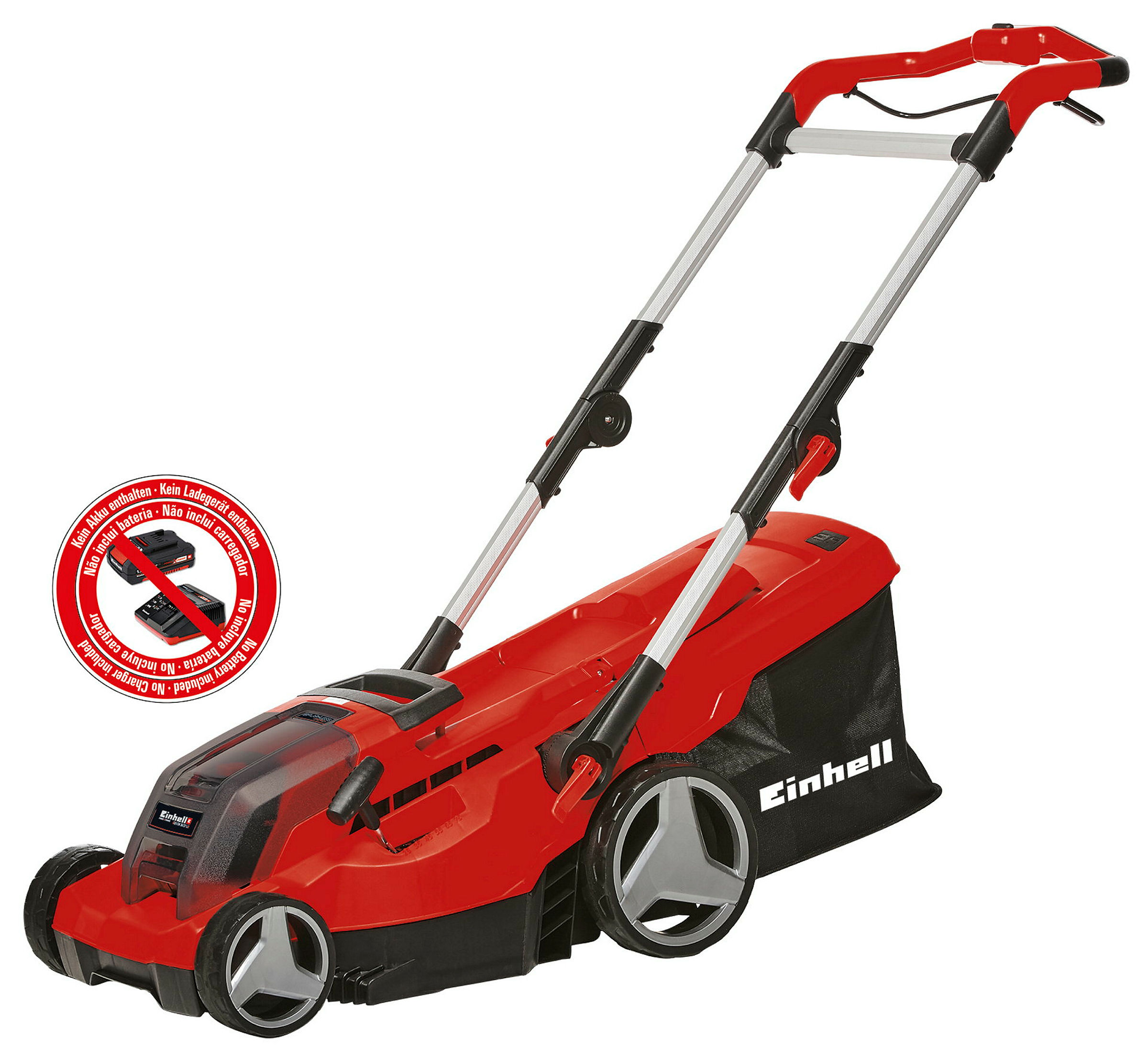 Einhell Expert GE-CM 36/37 Li-Solo Akku-Rasenmäher
