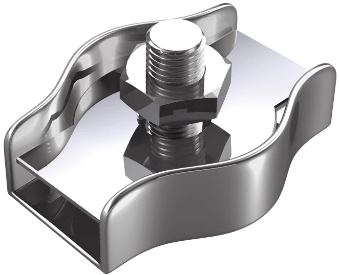 Simplex Drahtseilklemme aus Edelstahl (SB-Box) für 6 mm Seil