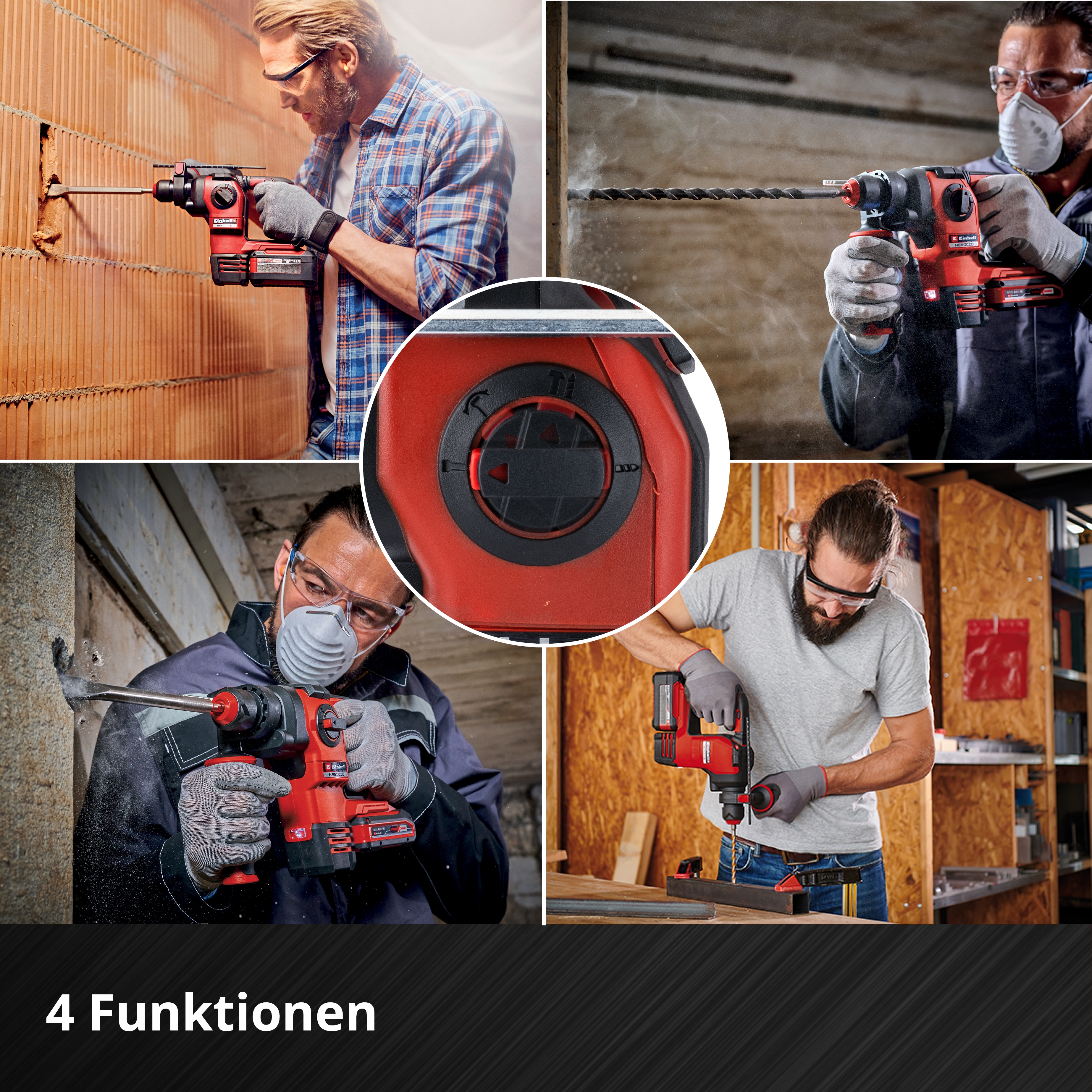 Einhell Professional HEROCCO 18/20 Akku-Bohrhammer