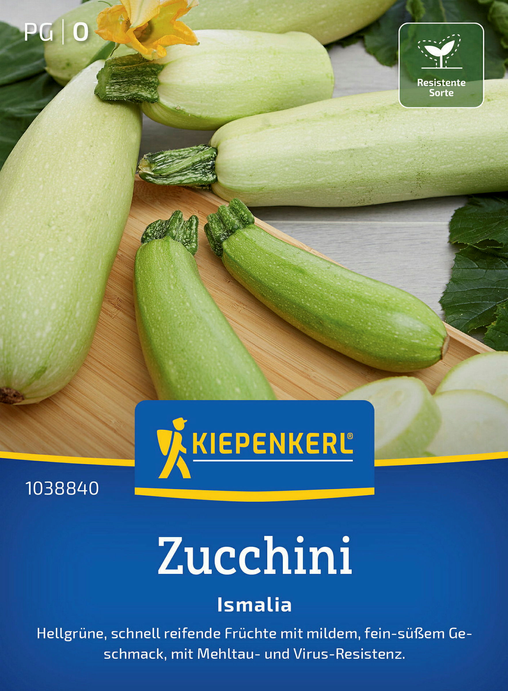 Kiepenkerl Zucchini Ismalia, F1