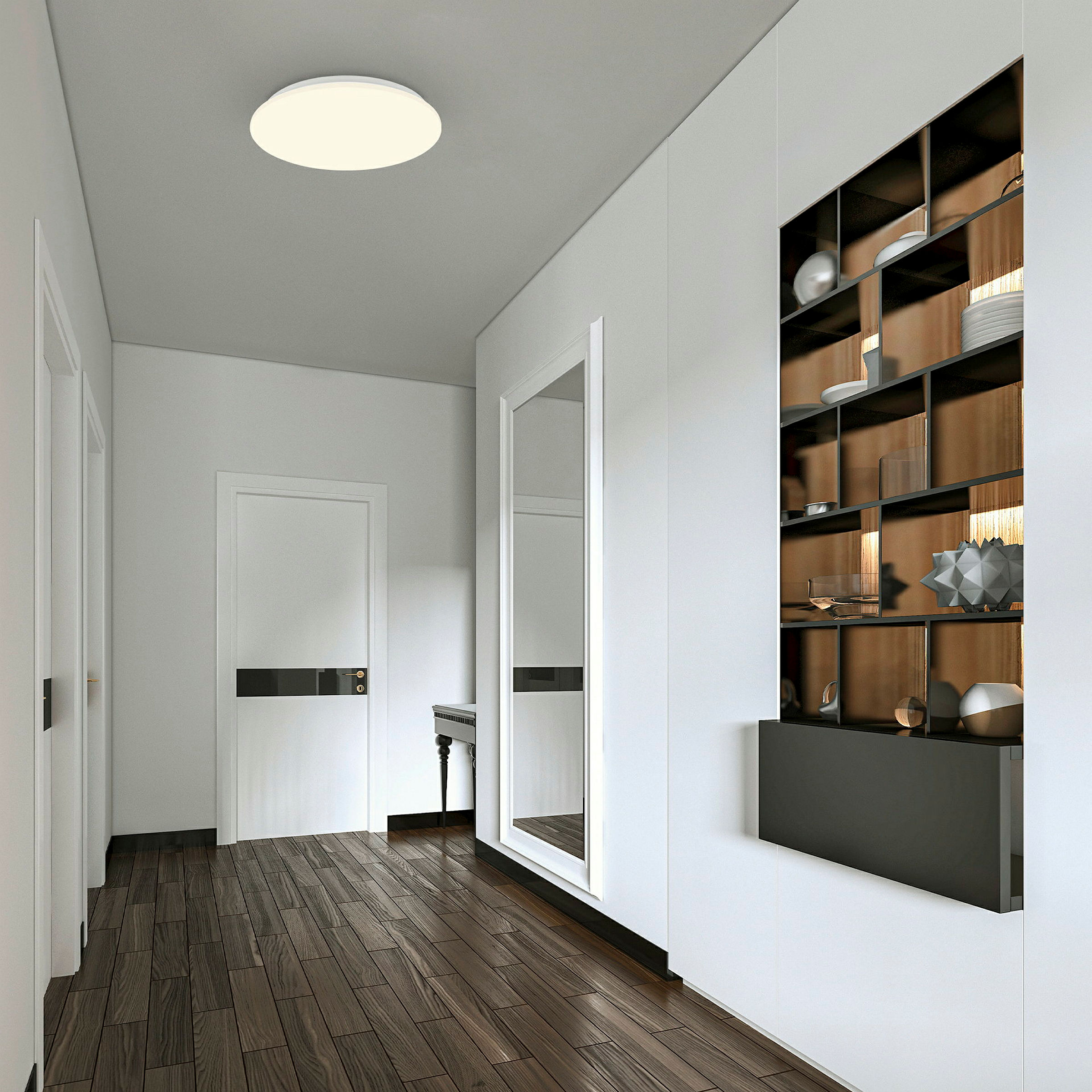 LED Deckenleuchte,Sensor,weiß, LED/12W