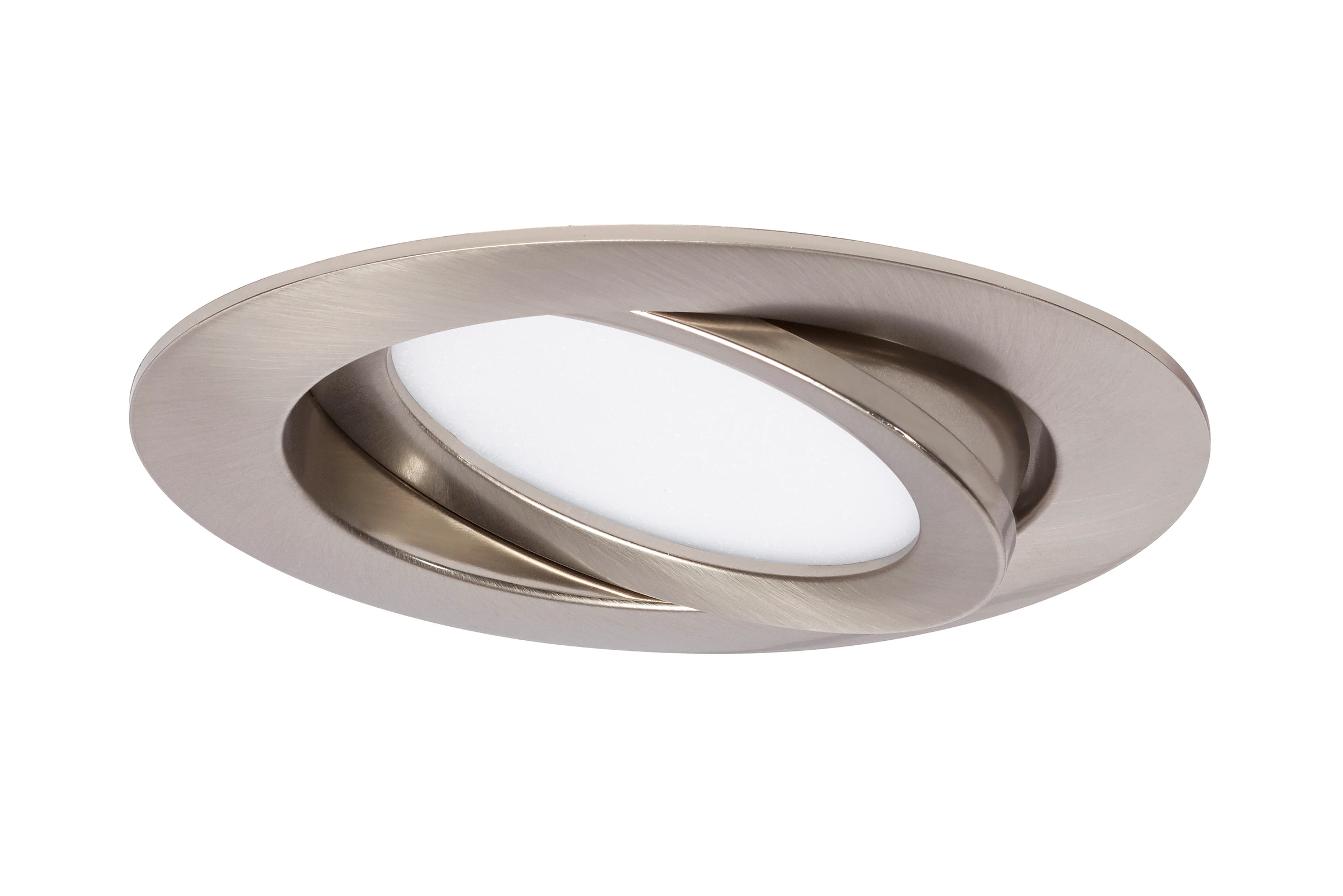 LED Einbauleuchten 3er-Set, nickel, 3xLED-Platine/7W