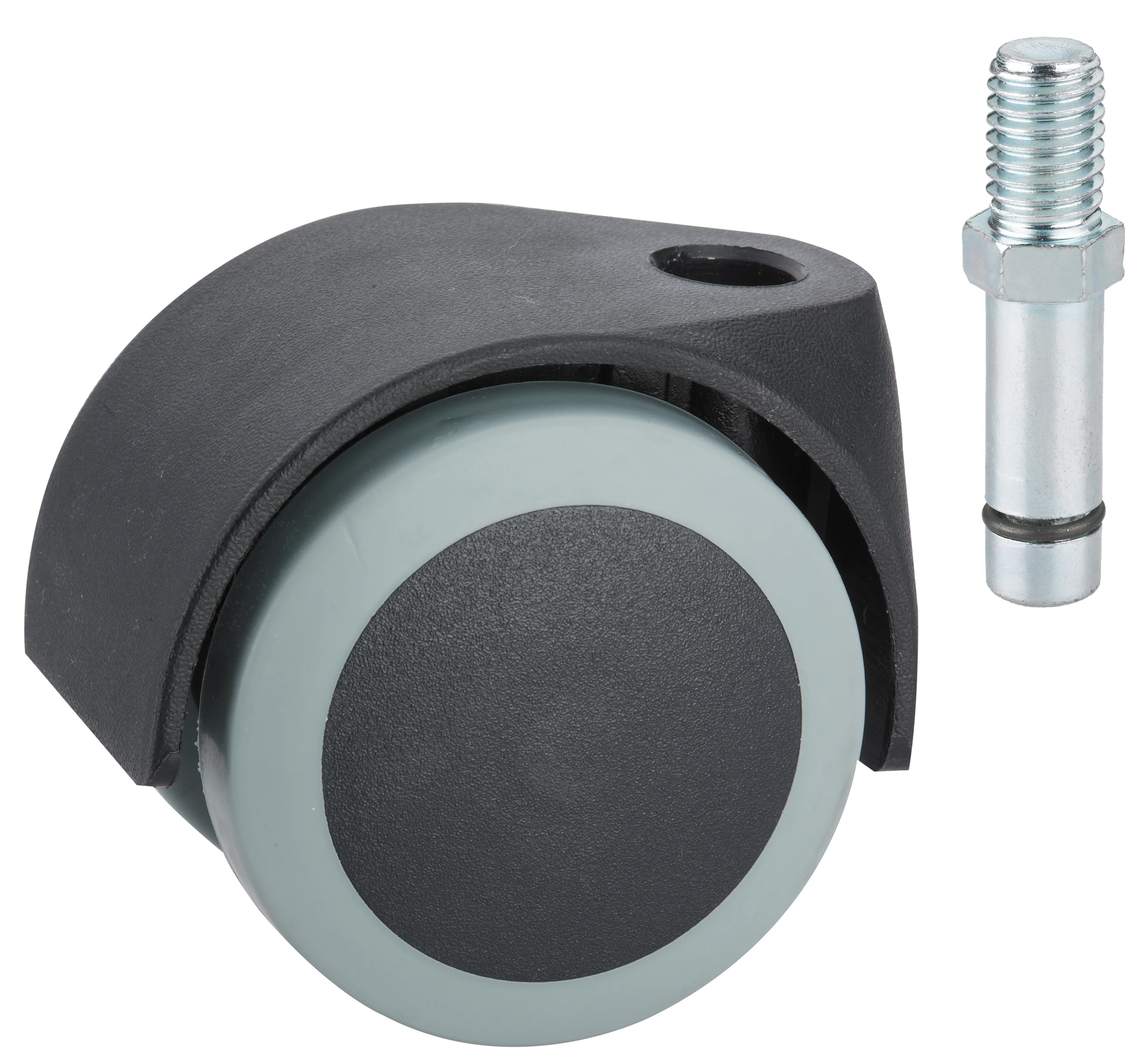 Stuhlrolle EN 12529 für empfindliche Böden, TPE, 50 mm, Tragkr. 40 kg