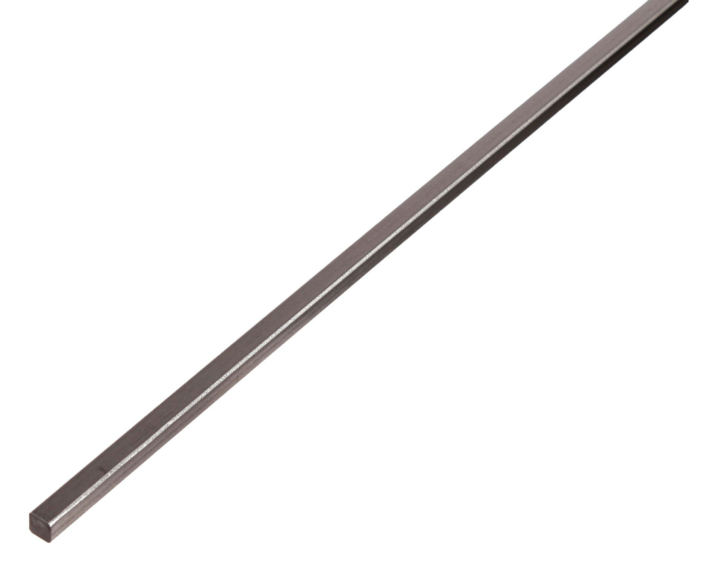 Vierkantstange 2m6x6 Stahl roh warmgewalzt