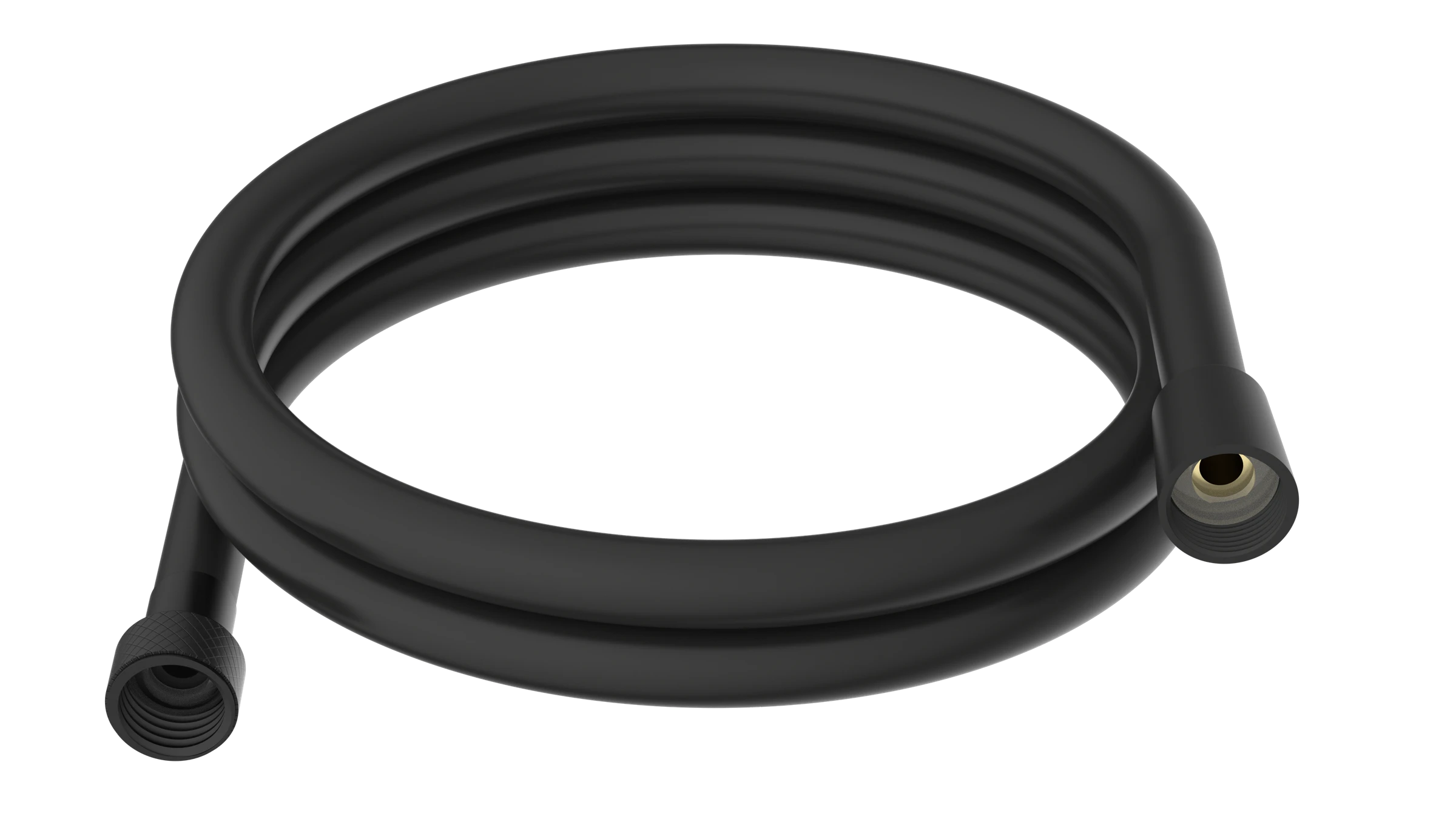 Brauseschlauch 150 cm, Kunststoff, Schwarz