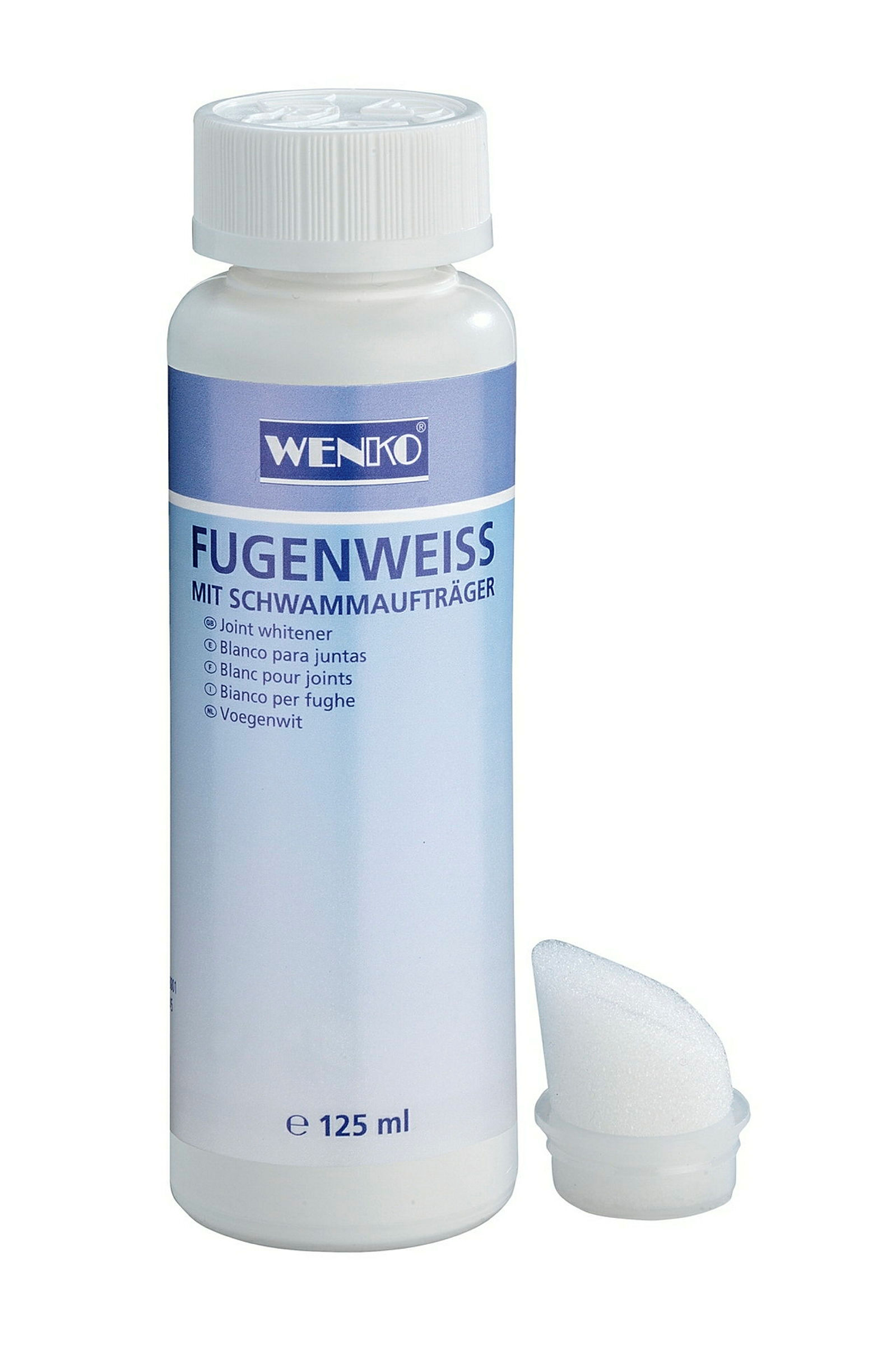 Fugenweiß mit Schwamm 125 ml