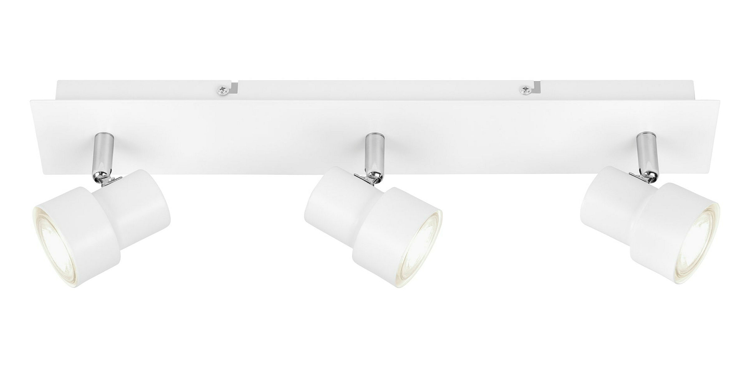 LED Deckenleuchte, weiß, 3xLED/GU10/4,9W