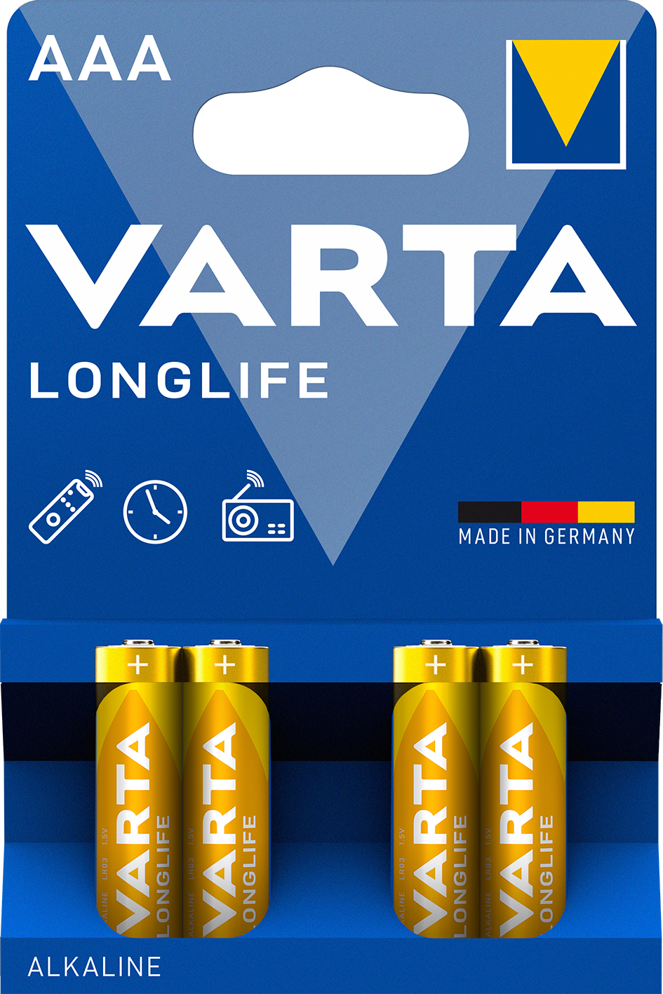 VARTA LONGLIFE AAA, BLI 4