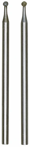 PROXXON-Diamantschleifstifte, Kugel, 1,8 mm, 2 Stück
